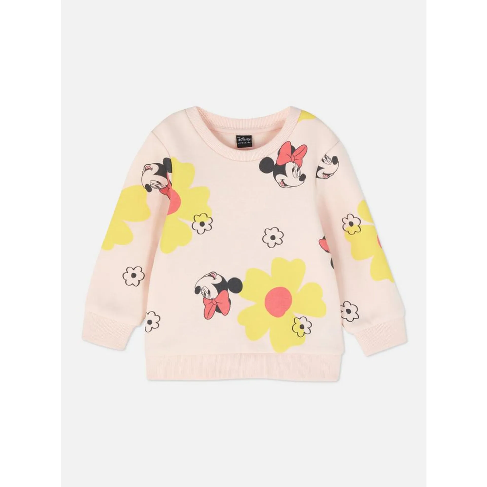 „Disney Minnie Maus“ Sweatshirt mit Rundhalsausschnitt