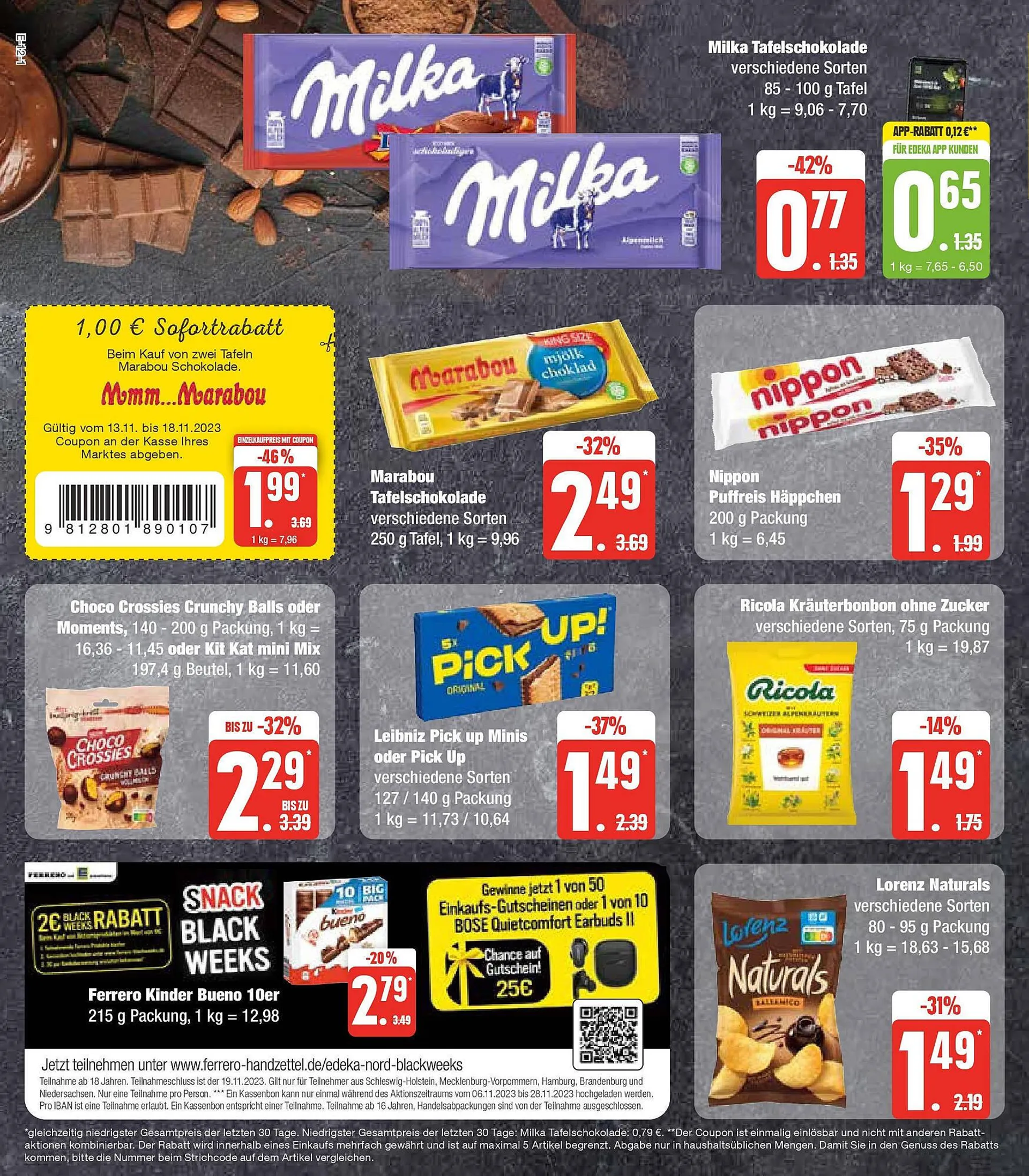 EDEKA Prospekt von 15. November bis 15. November 2023 - Prospekt seite 16