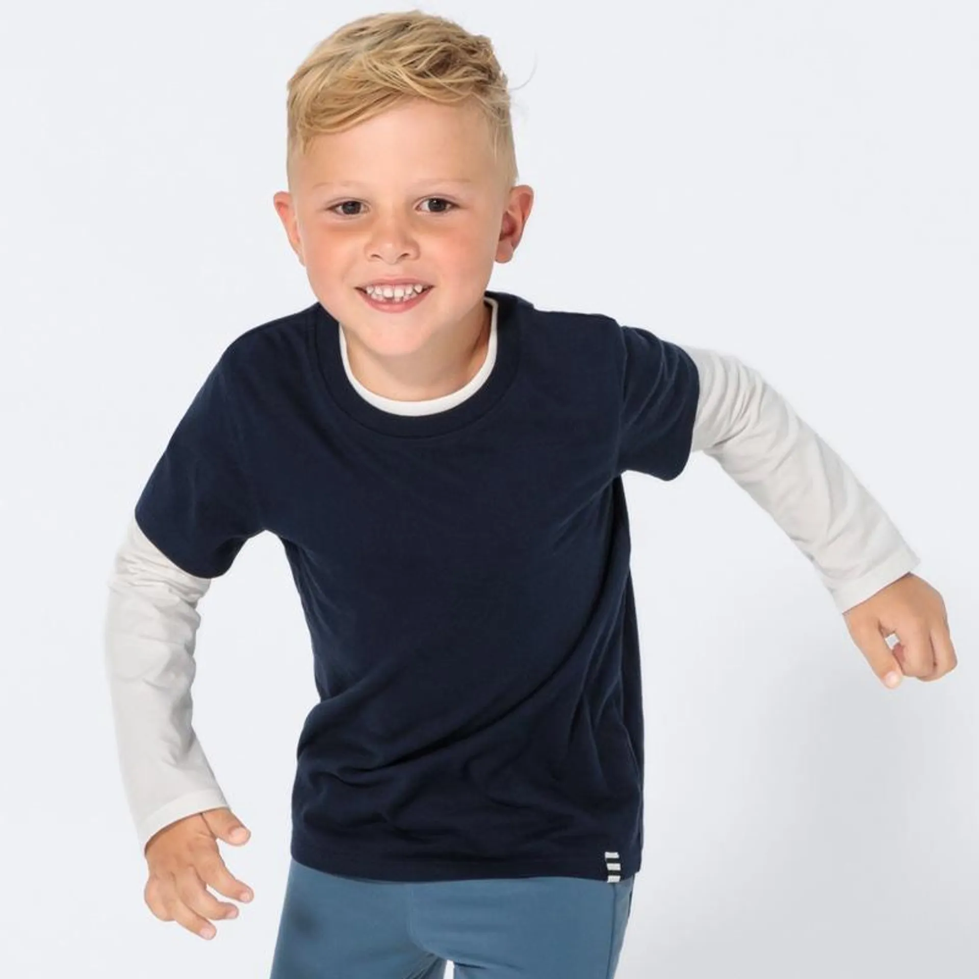 Kinder-Shirt-Set, 2-teilig