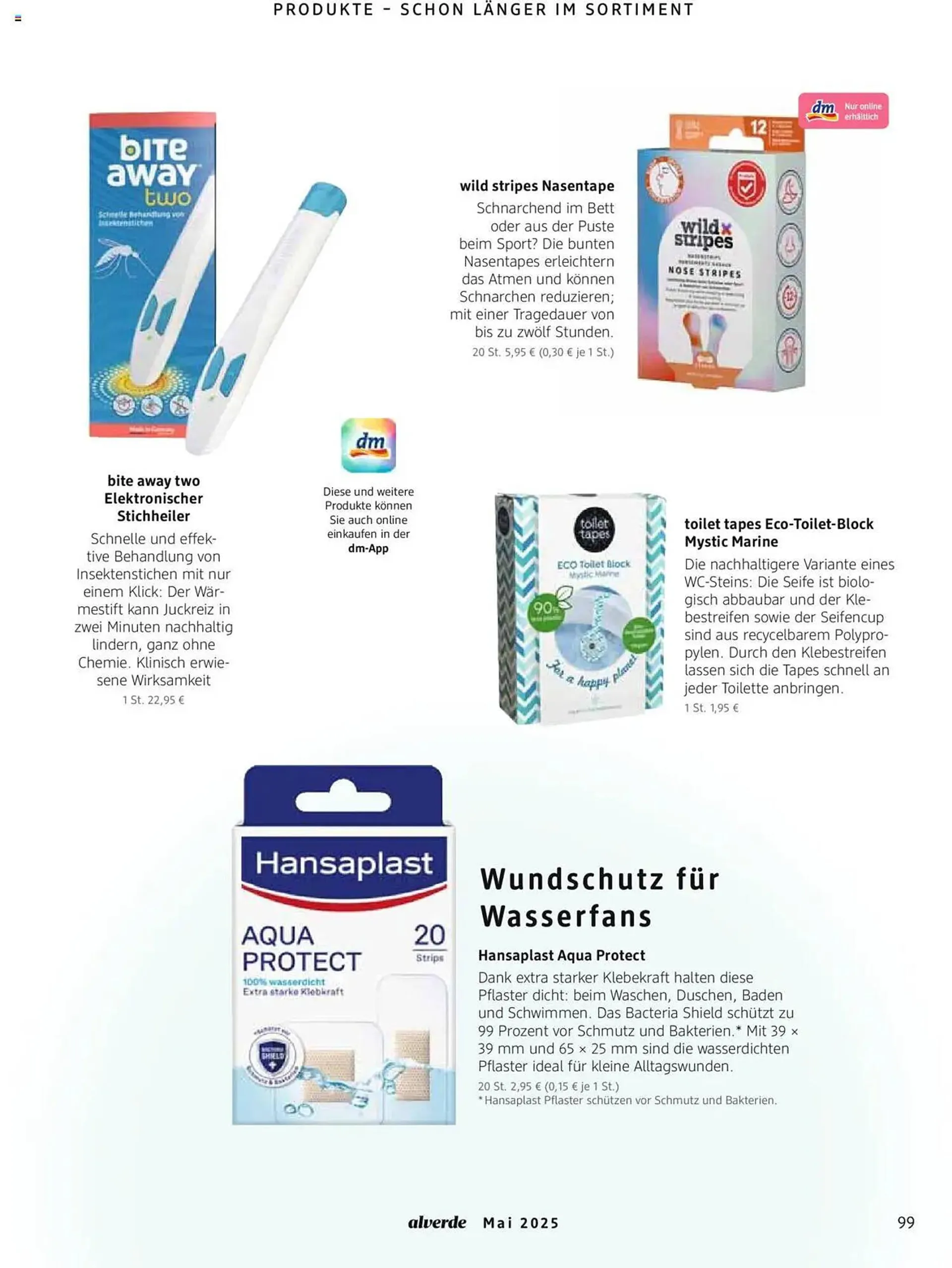 dm drogerie Prospekt von 1. Mai bis 31. Mai 2025 - Prospekt seite 99