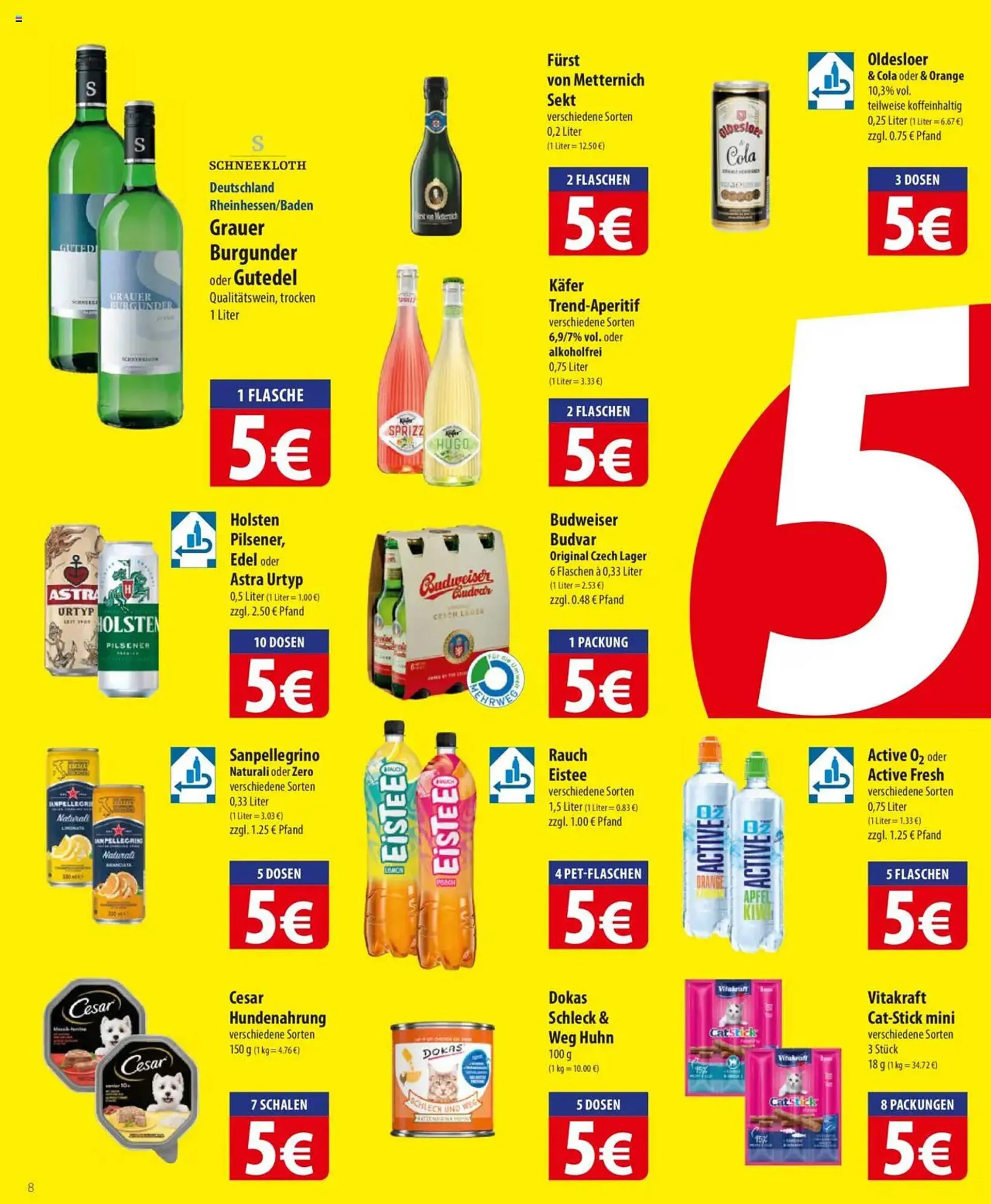 Famila Nord Ost Prospekt von 28. April bis 3. Mai 2025 - Prospekt seite 8