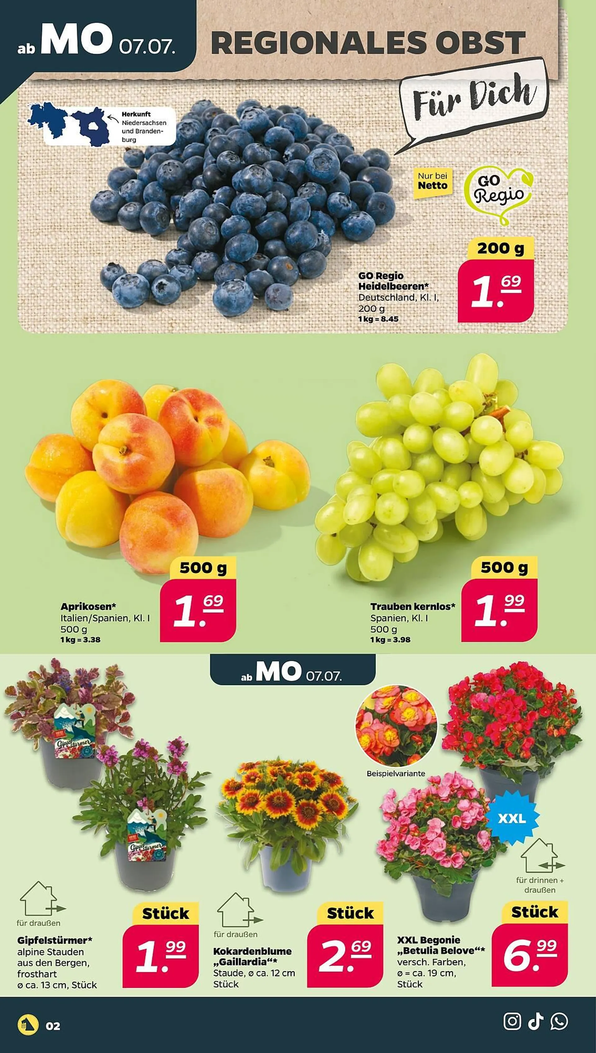 NETTO Prospekt von 7. Juli bis 12. Juli 2025 - Prospekt seite 2