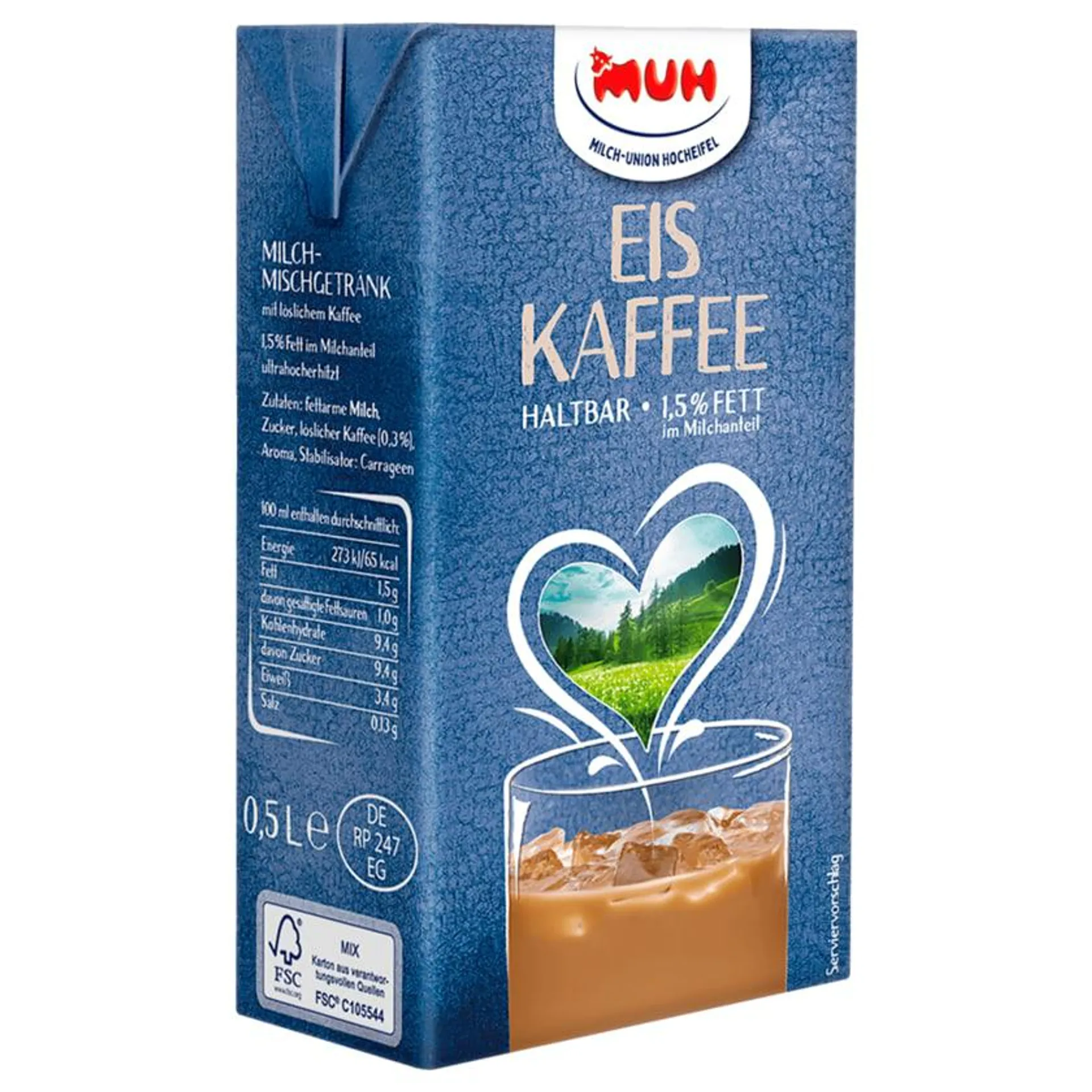 Muh Eiskaffee 1,5% 0,5l