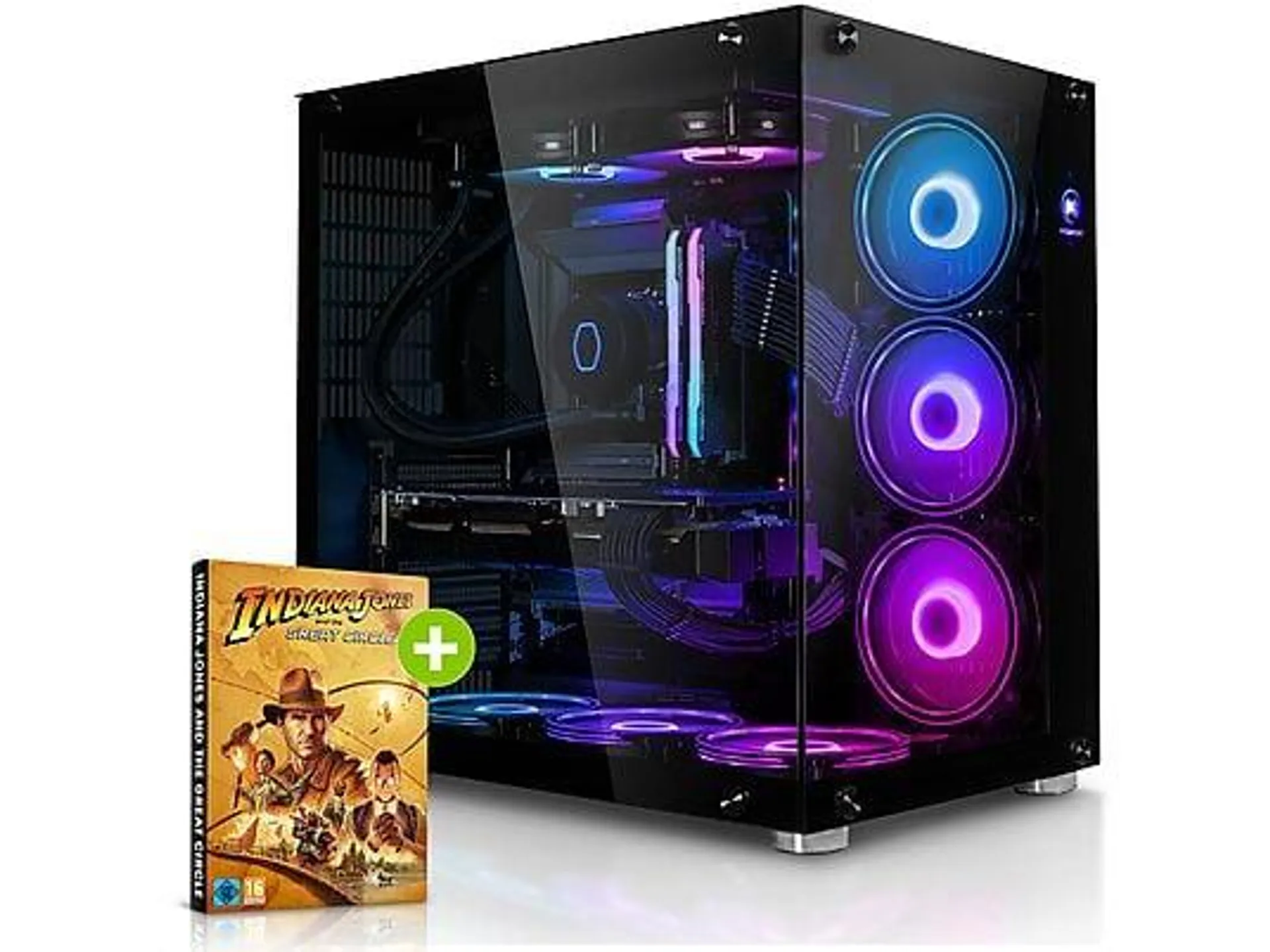 MEGAPORT High End PC AMD, Gaming PC Ryzen™ 9 5900X Prozessor, 64 GB RAM, 2000 GB SSD, NVIDIA GeForce RTX™ 4070 Super™, Windows 11 Home (64 Bit)