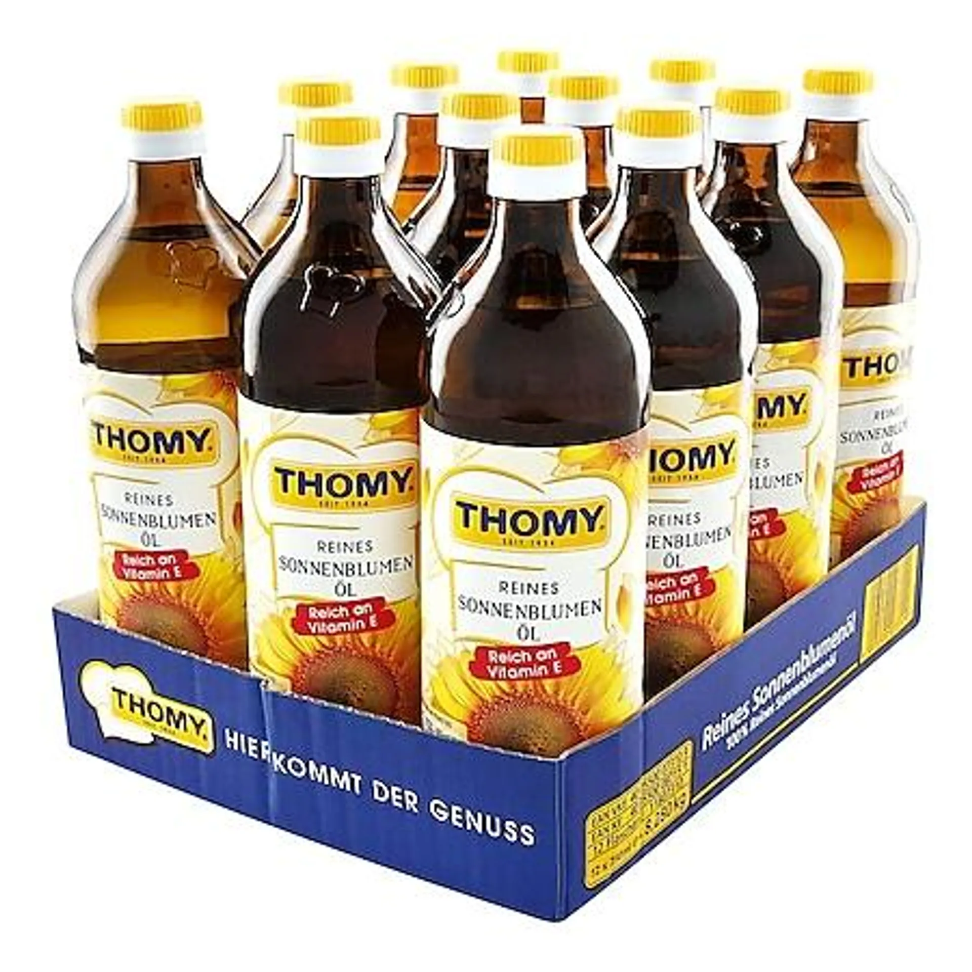 Thomy Sonnenblumenöl 750 ml, 12er Pack