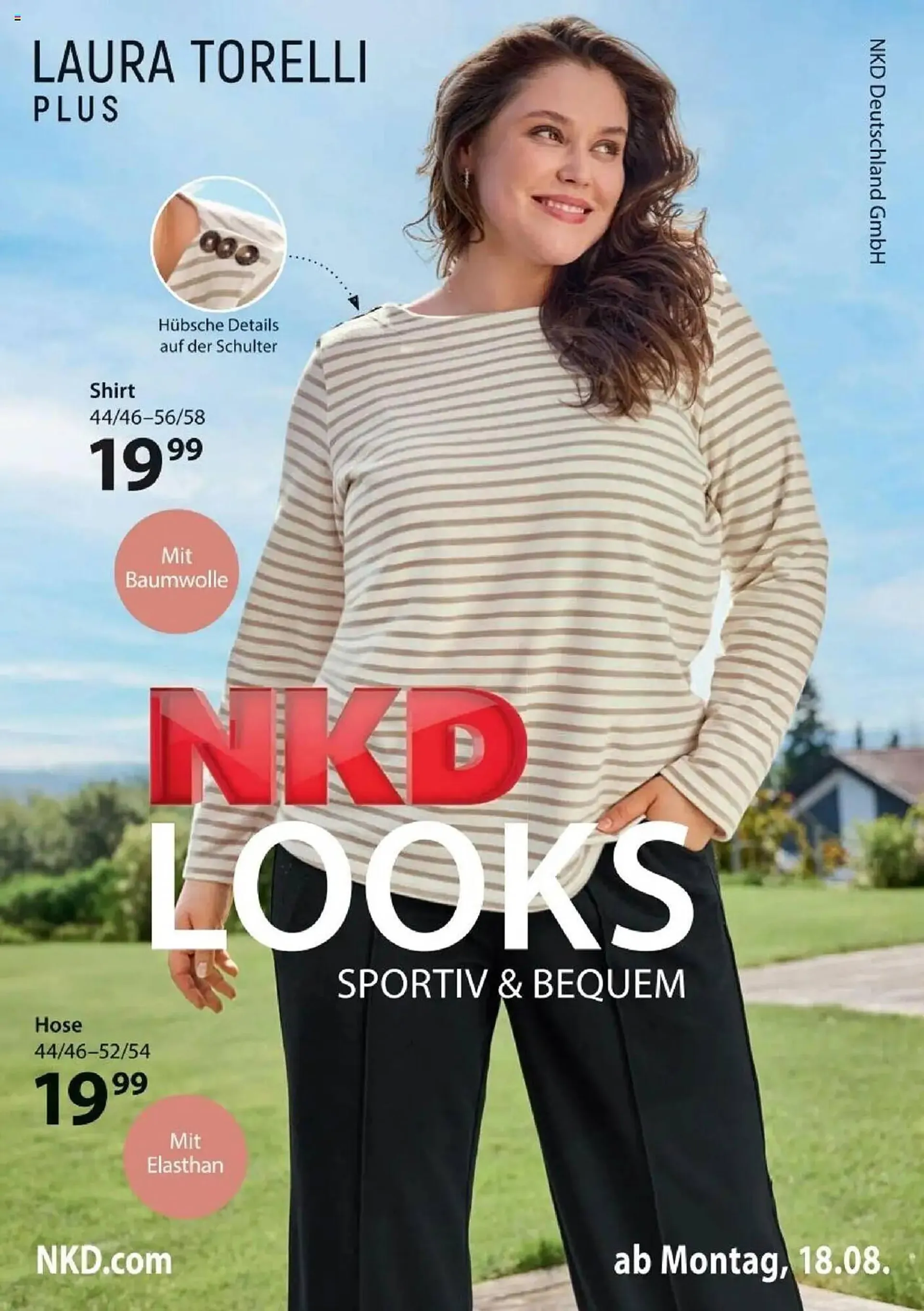 NKD Prospekt von 18. August bis 31. August 2025 - Prospekt seite 1