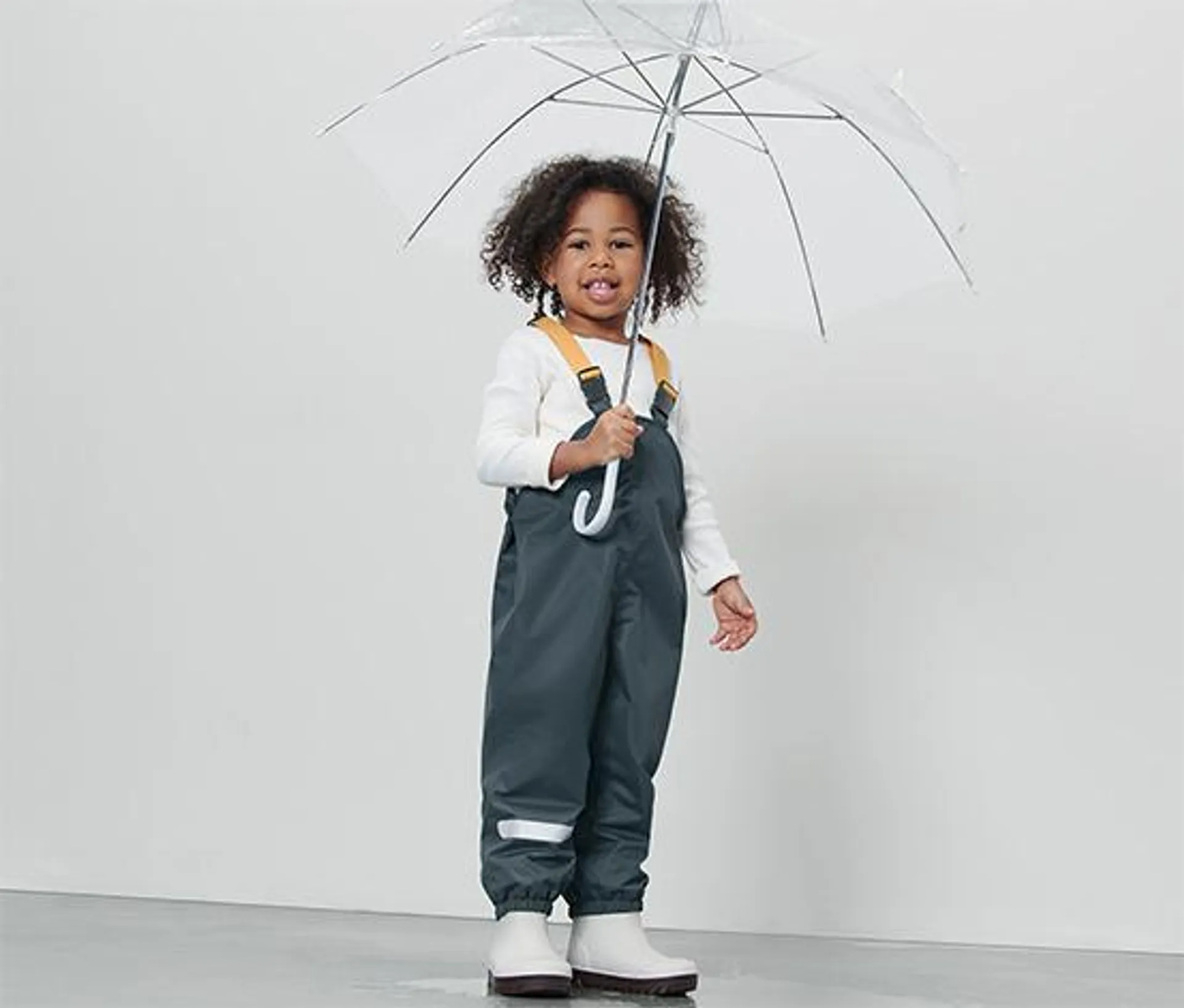 Detské termonohavice do dažďa, bridlicovomodré