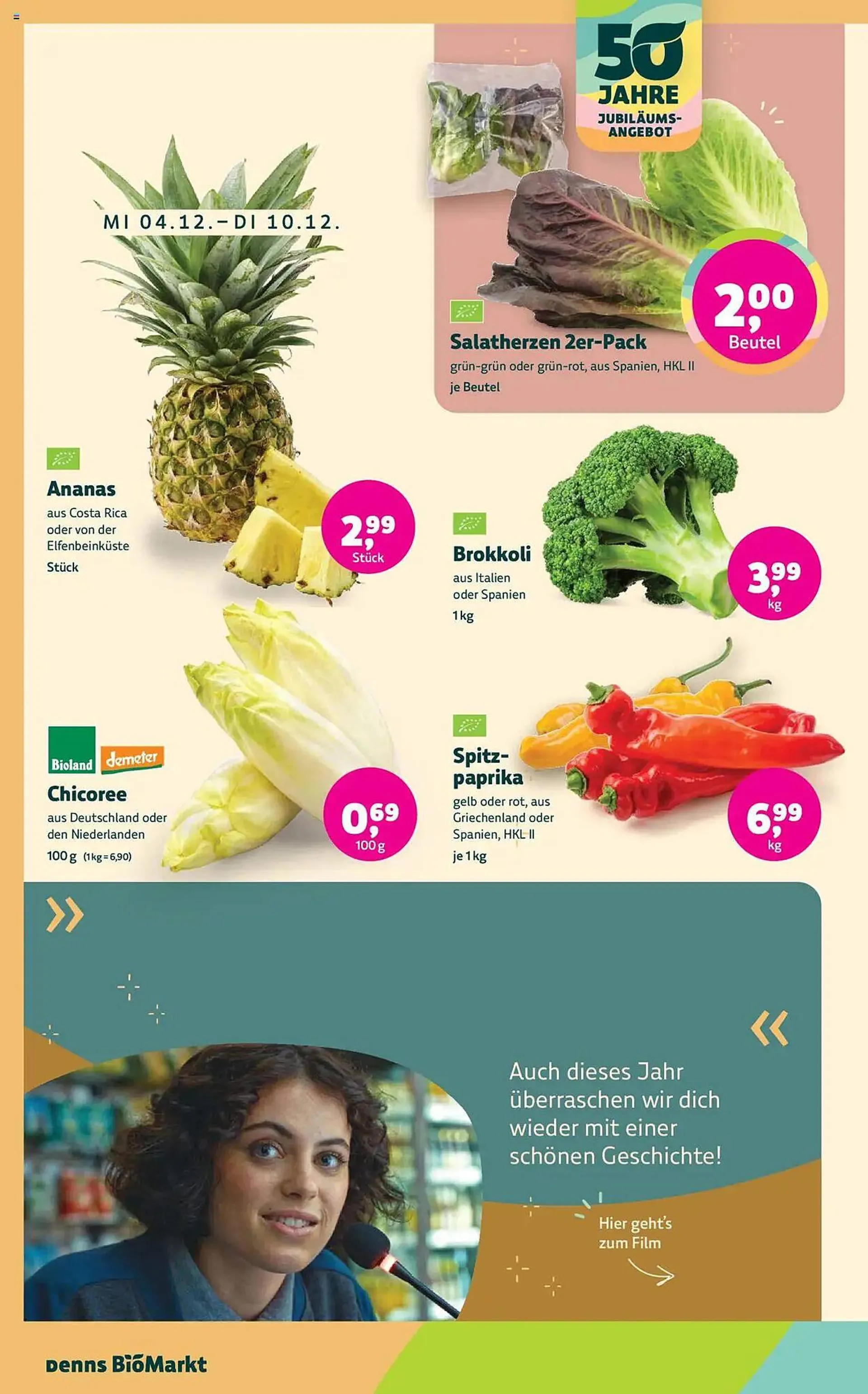 Biomarkt Prospekt von 4. Dezember bis 17. Dezember 2024 - Prospekt seite 2