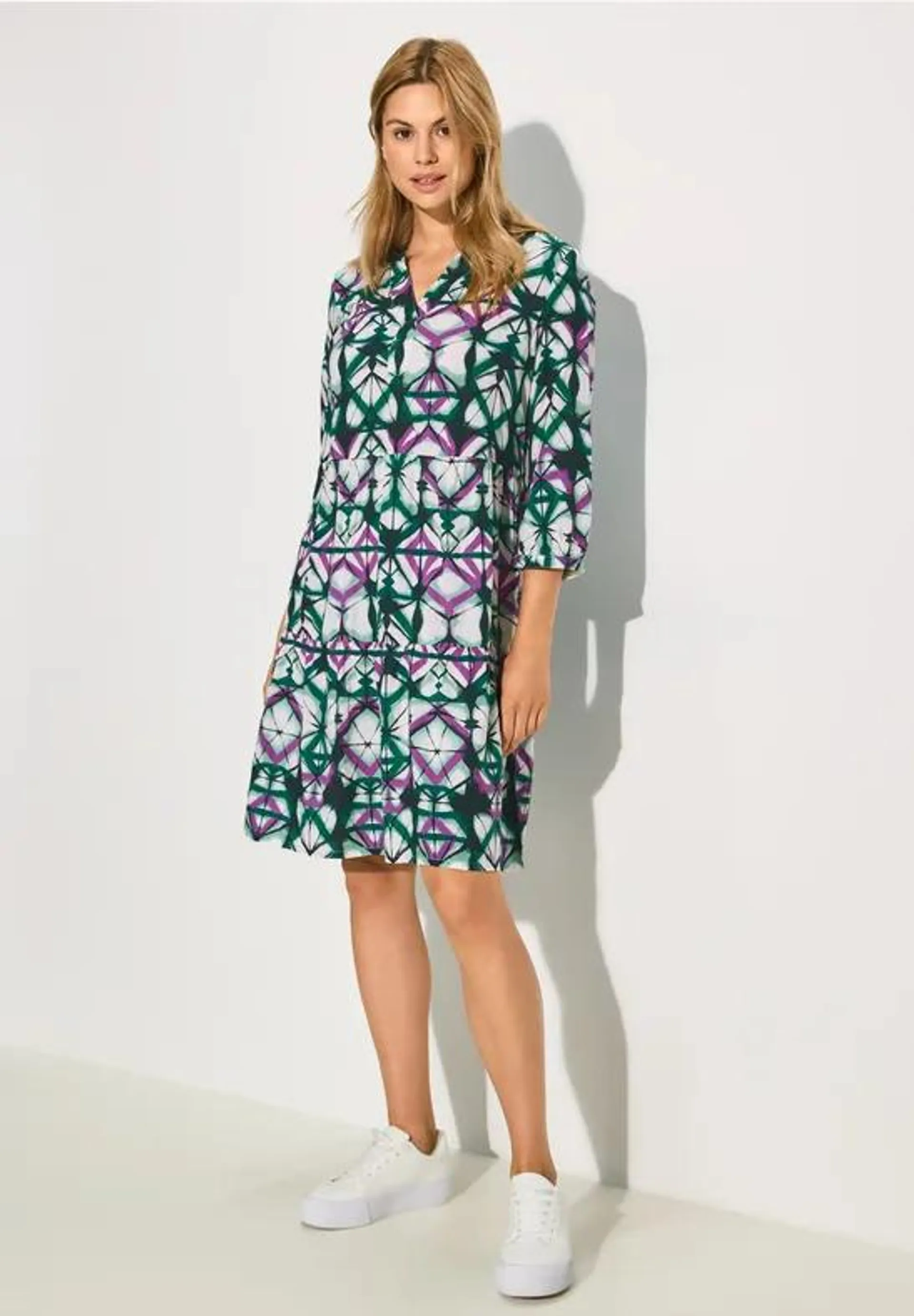 Tunika Kleid mit Print