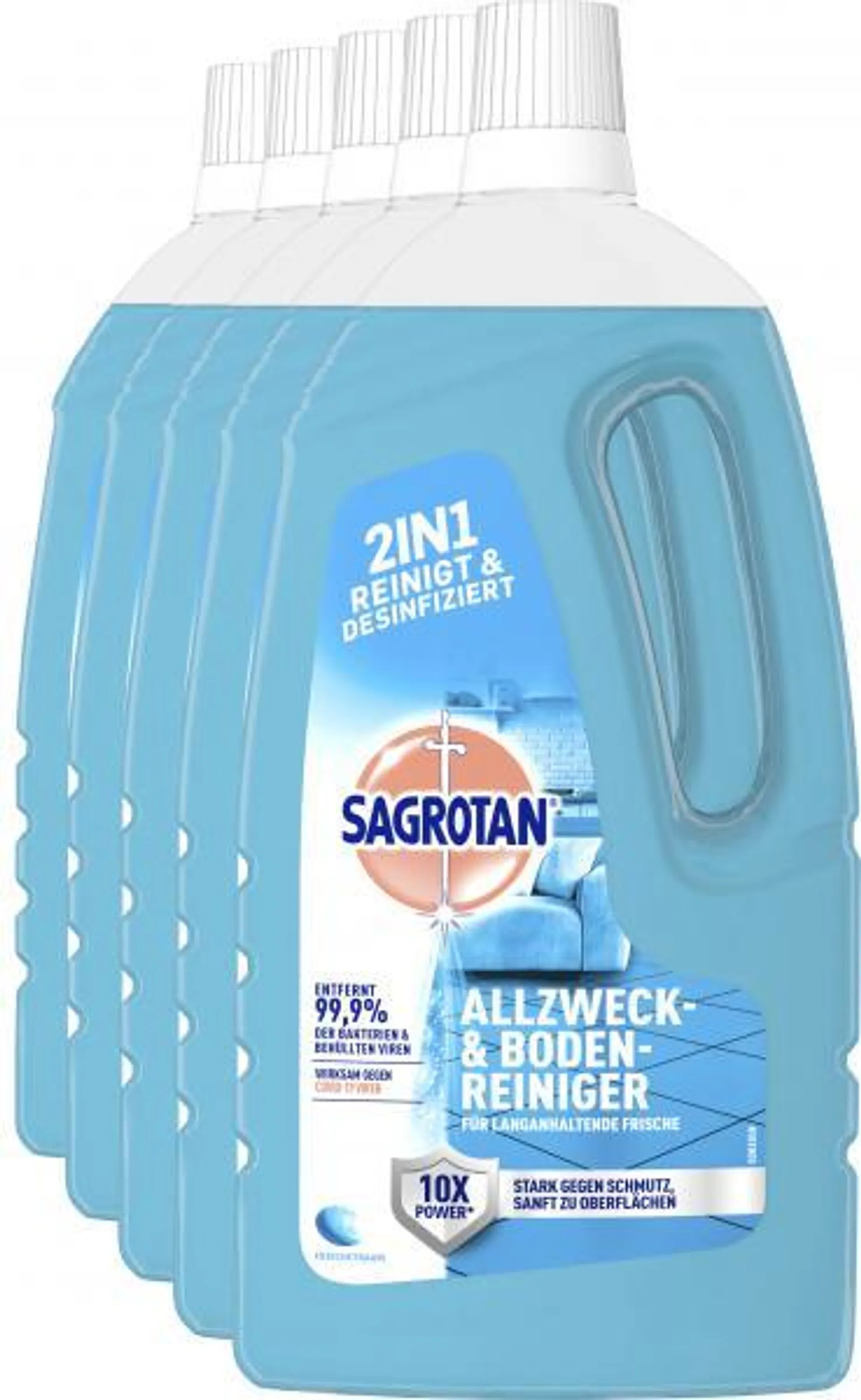 Sagrotan Allzweck-Reiniger Reine Frische 5 x 1,50 l