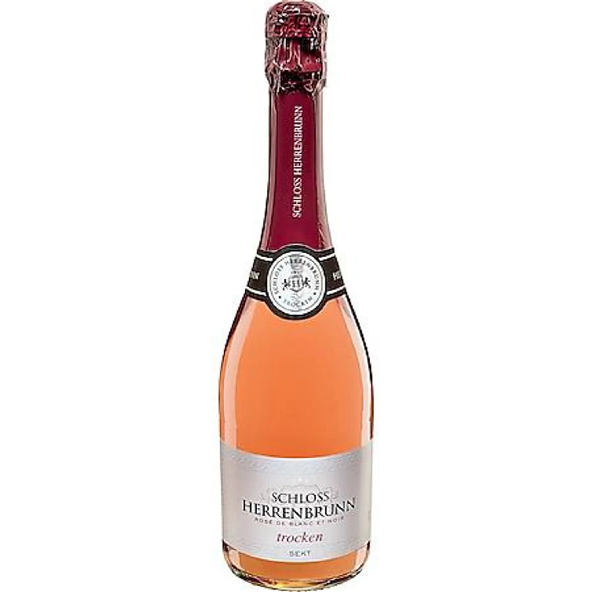 Schloss Herrenbrunn Rosé Sekt trocken 11,0 % vol 0,75 Liter