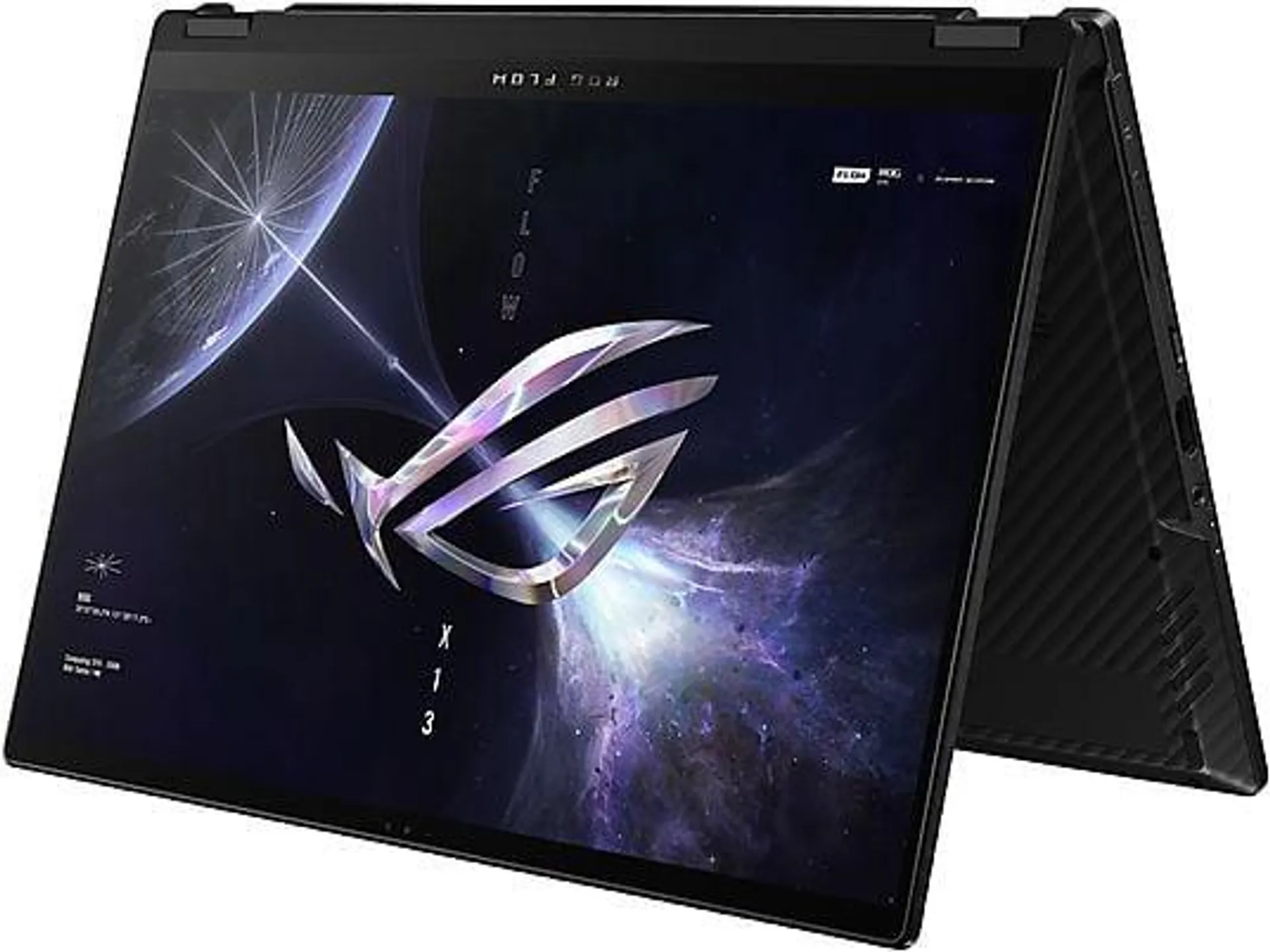 ASUS ROG Flow X13 GV302XV-MU001W, Convertible, mit 13,4 Zoll Display Touchscreen, AMD Ryzen™ 9,7940HS Prozessor, 16 GB RAM, 1 TB SSD, NVIDIA GeForce RTX™ 4060, Schwarz, Windows 11 Home (64 Bit)