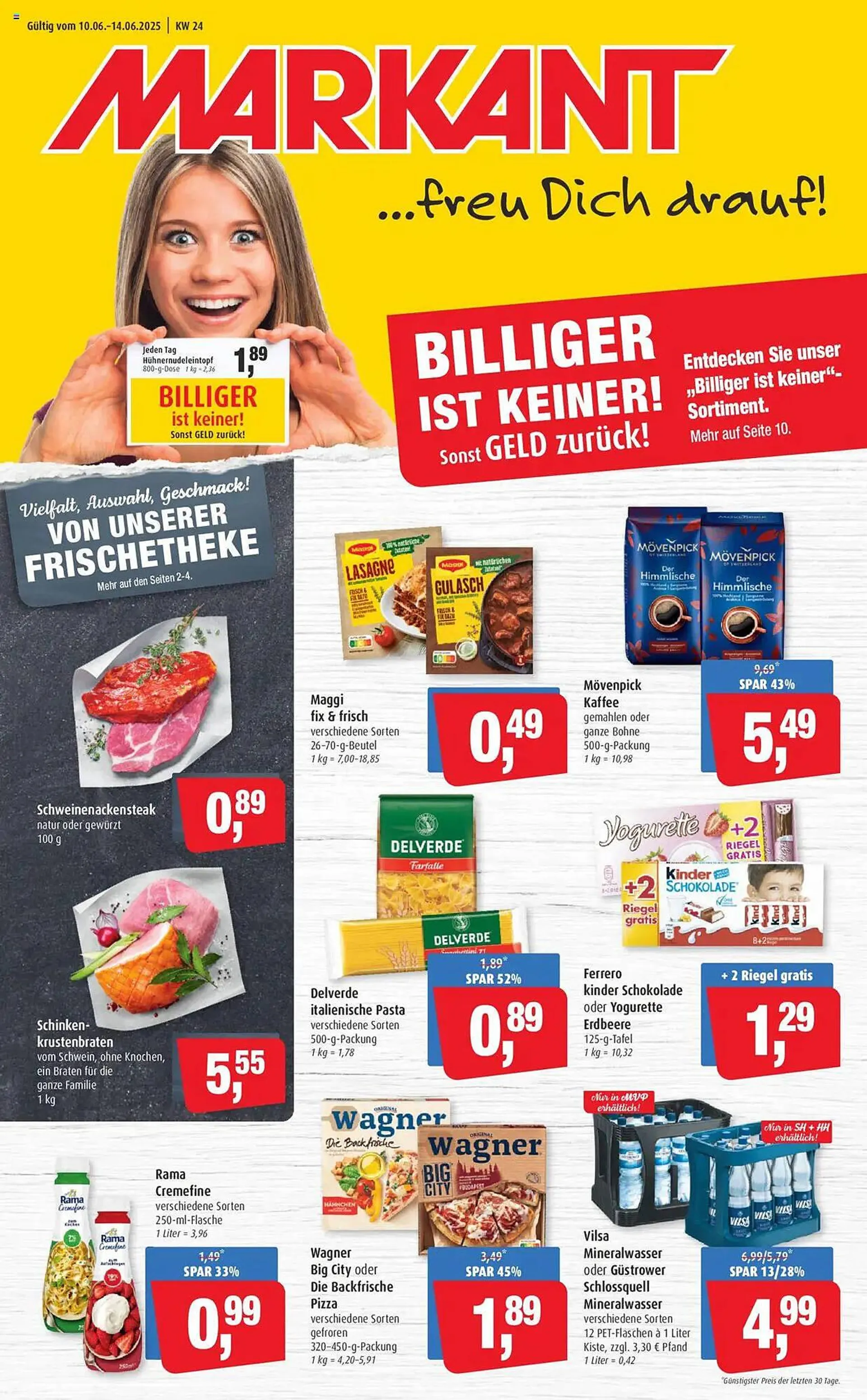 Markant Prospekt von 10. Juni bis 14. Juni 2025 - Prospekt seite 1