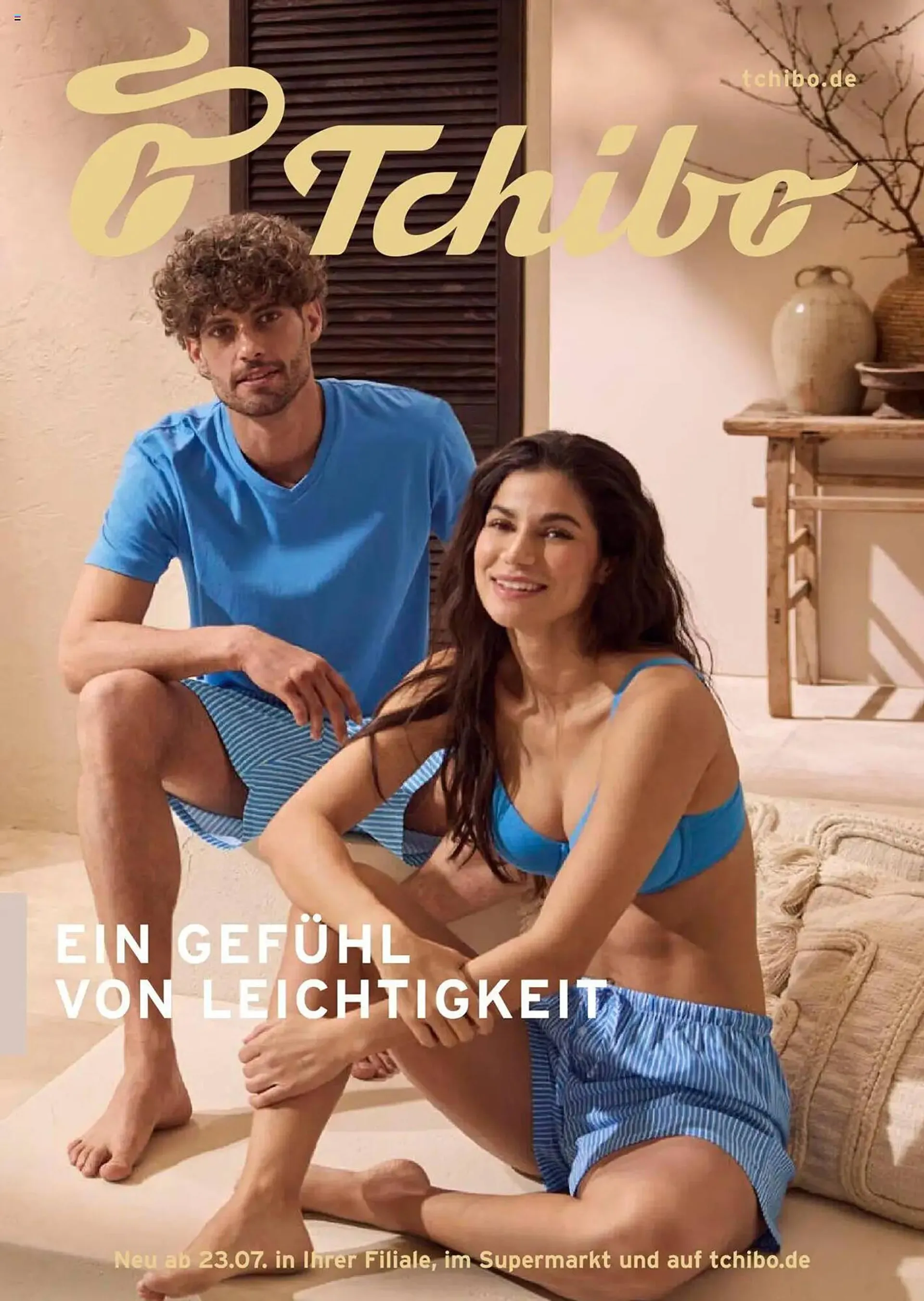 Tchibo Prospekt von 23. Juli bis 19. August 2025 - Prospekt seite 1