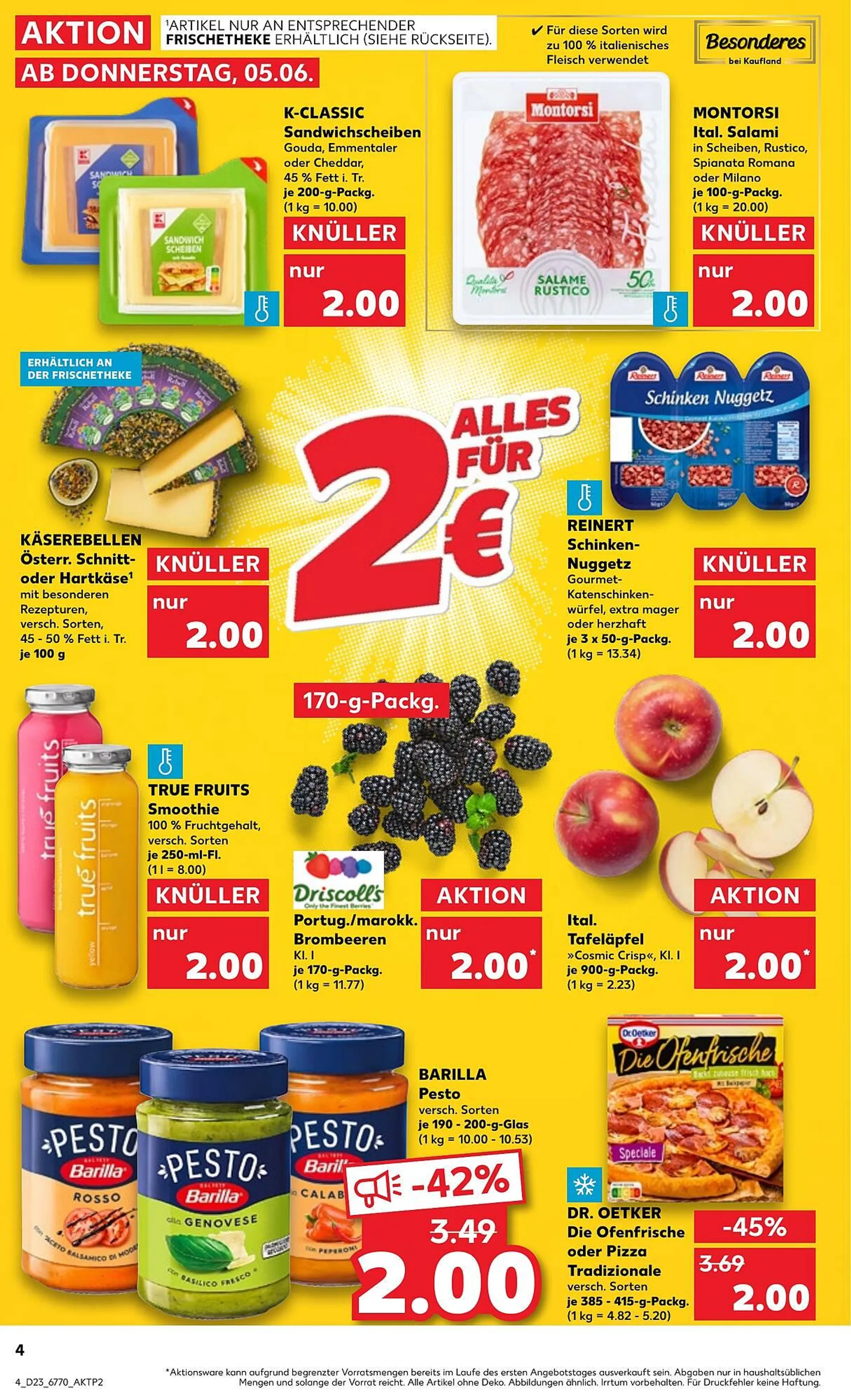 Kaufland Prospekt von 5. Juni bis 11. Juni 2025 - Prospekt seite 4