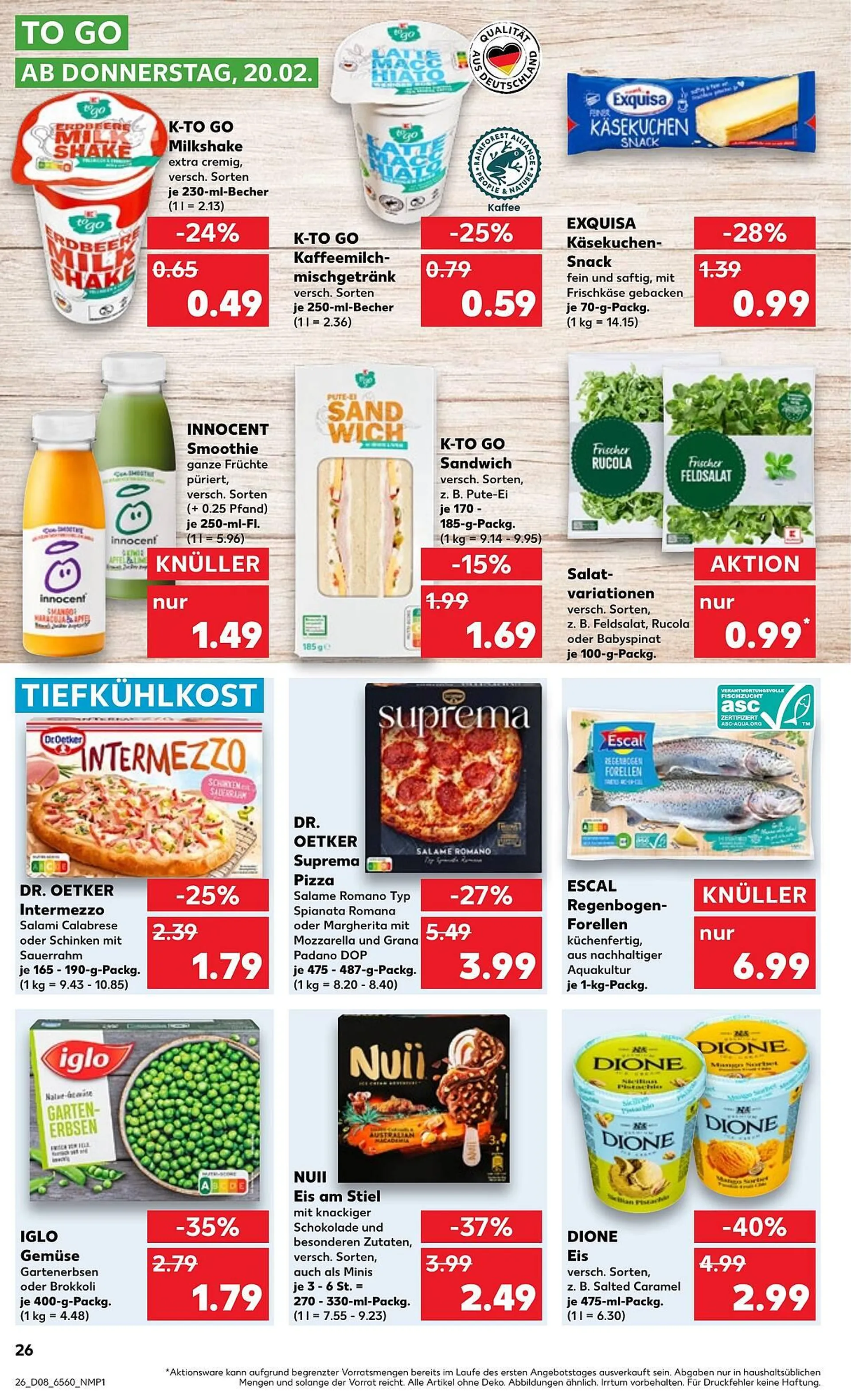 Kaufland Prospekt von 20. Februar bis 26. Februar 2025 - Prospekt seite 26