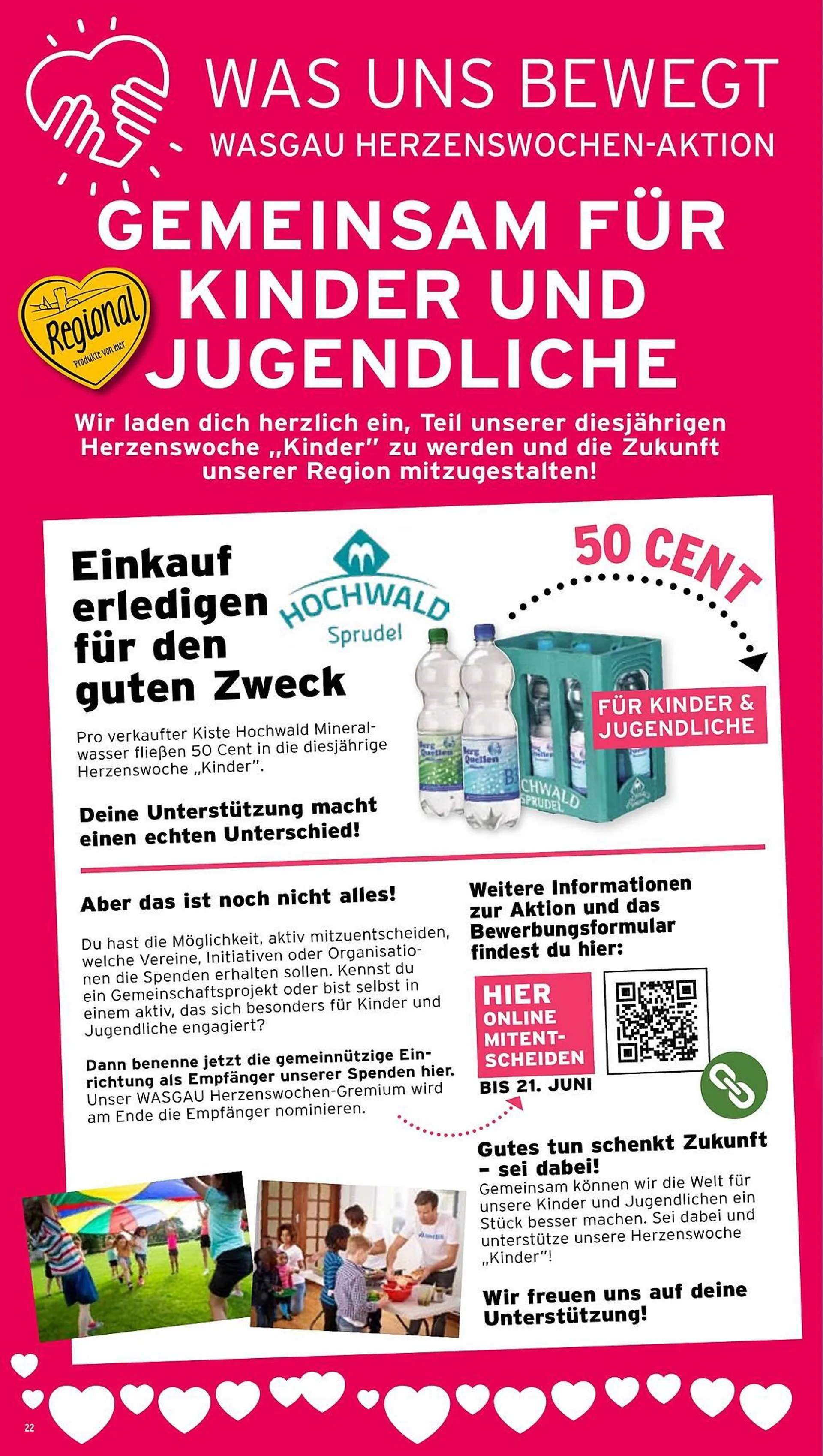 Wasgau Prospekt von 19. Mai bis 26. Mai 2025 - Prospekt seite 22
