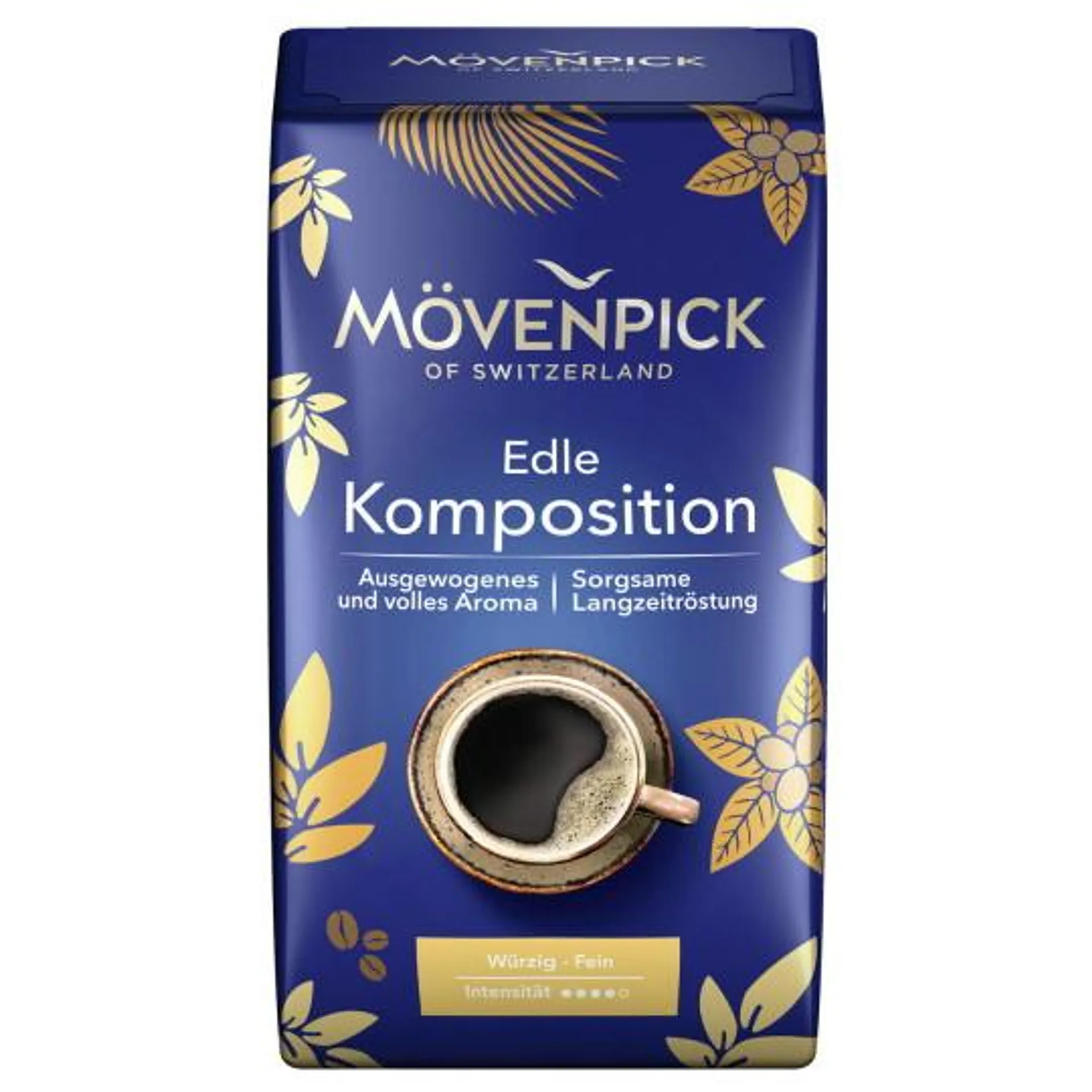 Mövenpick Kaffee Edle Komposition gemahlen 500G