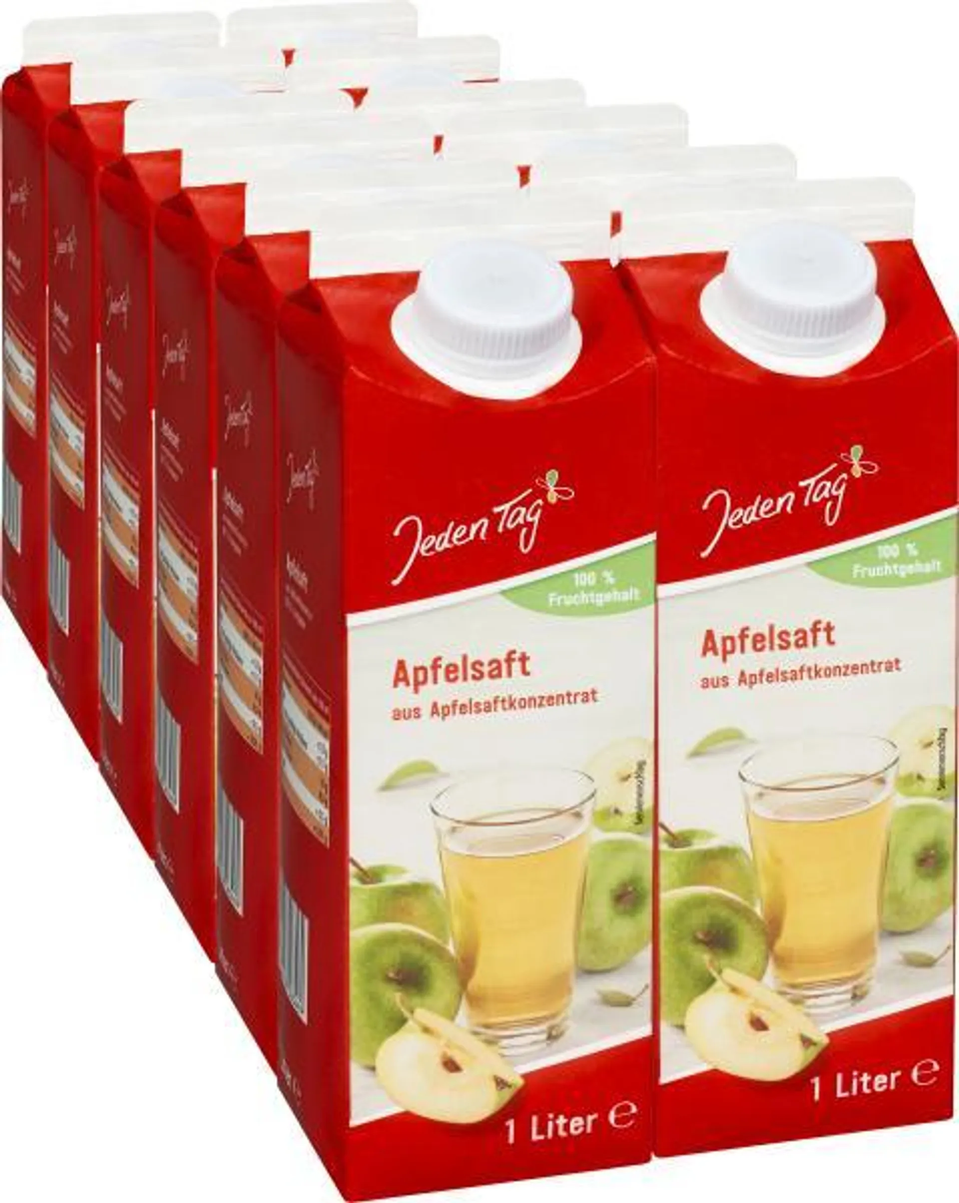 Jeden Tag Apfelsaft 12 x 1 l