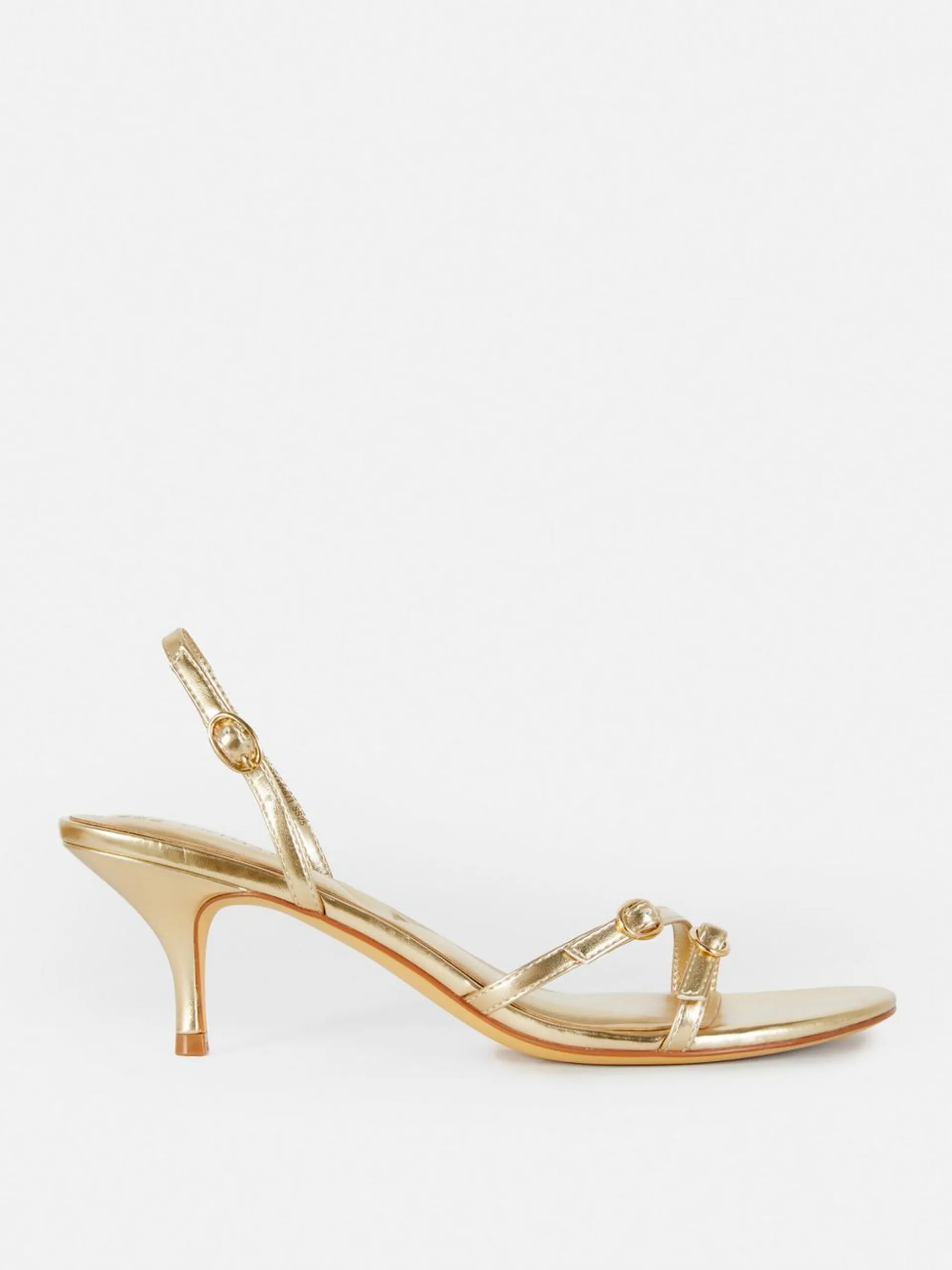 Slingbacks mit Kitten-Heels