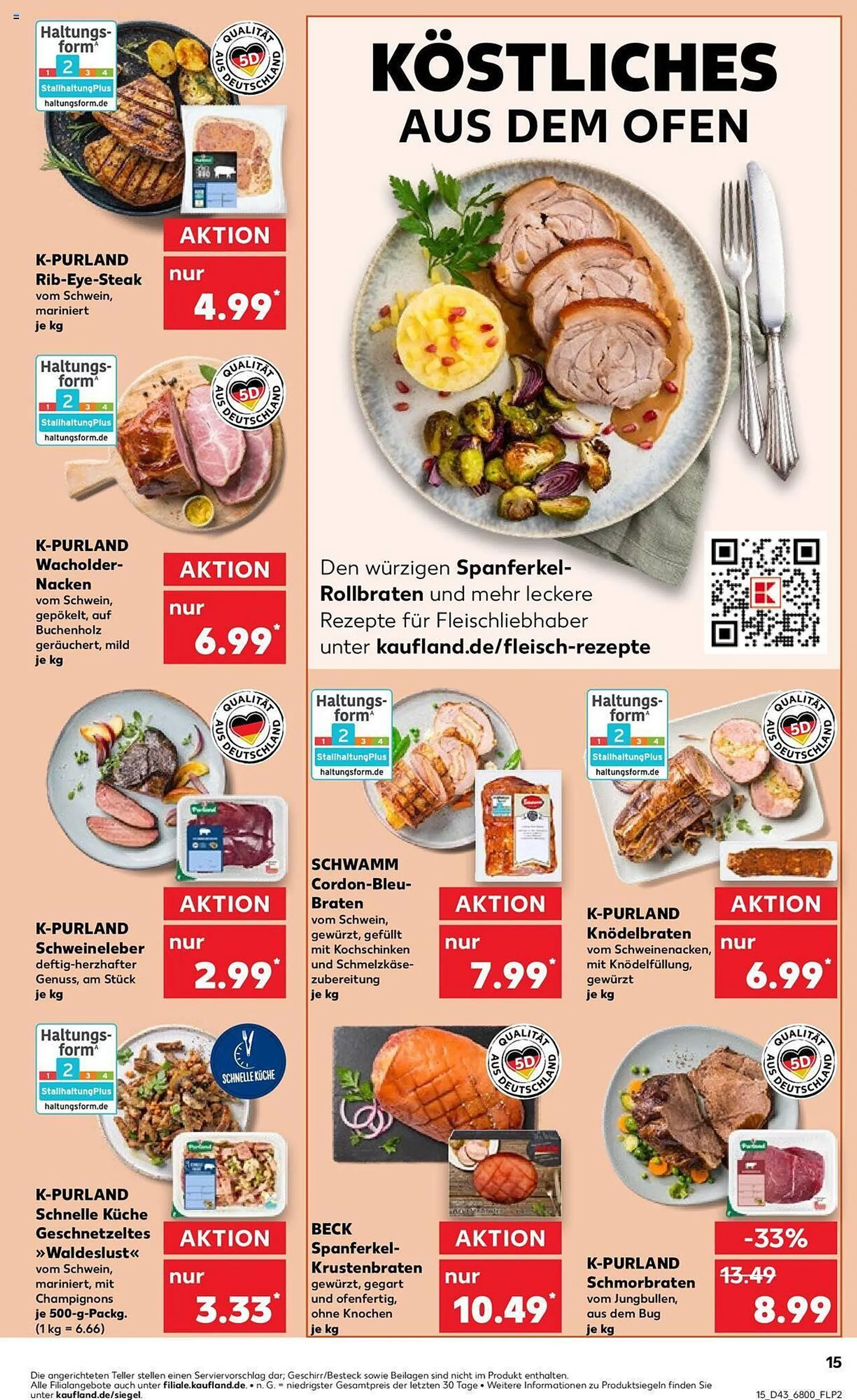 Kaufland Prospekt von 24. Oktober bis 30. Oktober 2024 - Prospekt seite 15