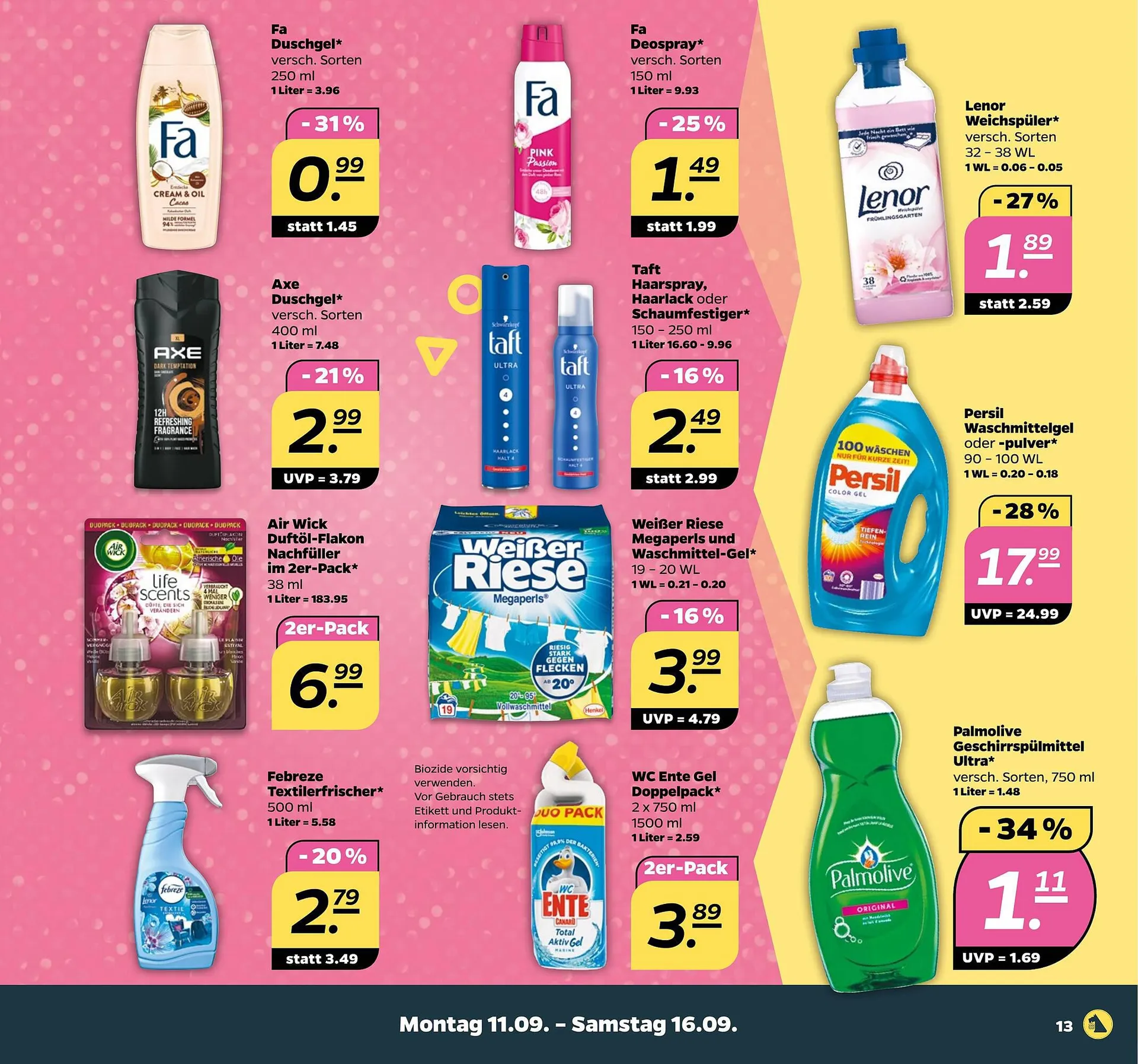 NETTO Prospekt von 11. September bis 16. September 2023 - Prospekt seite 13