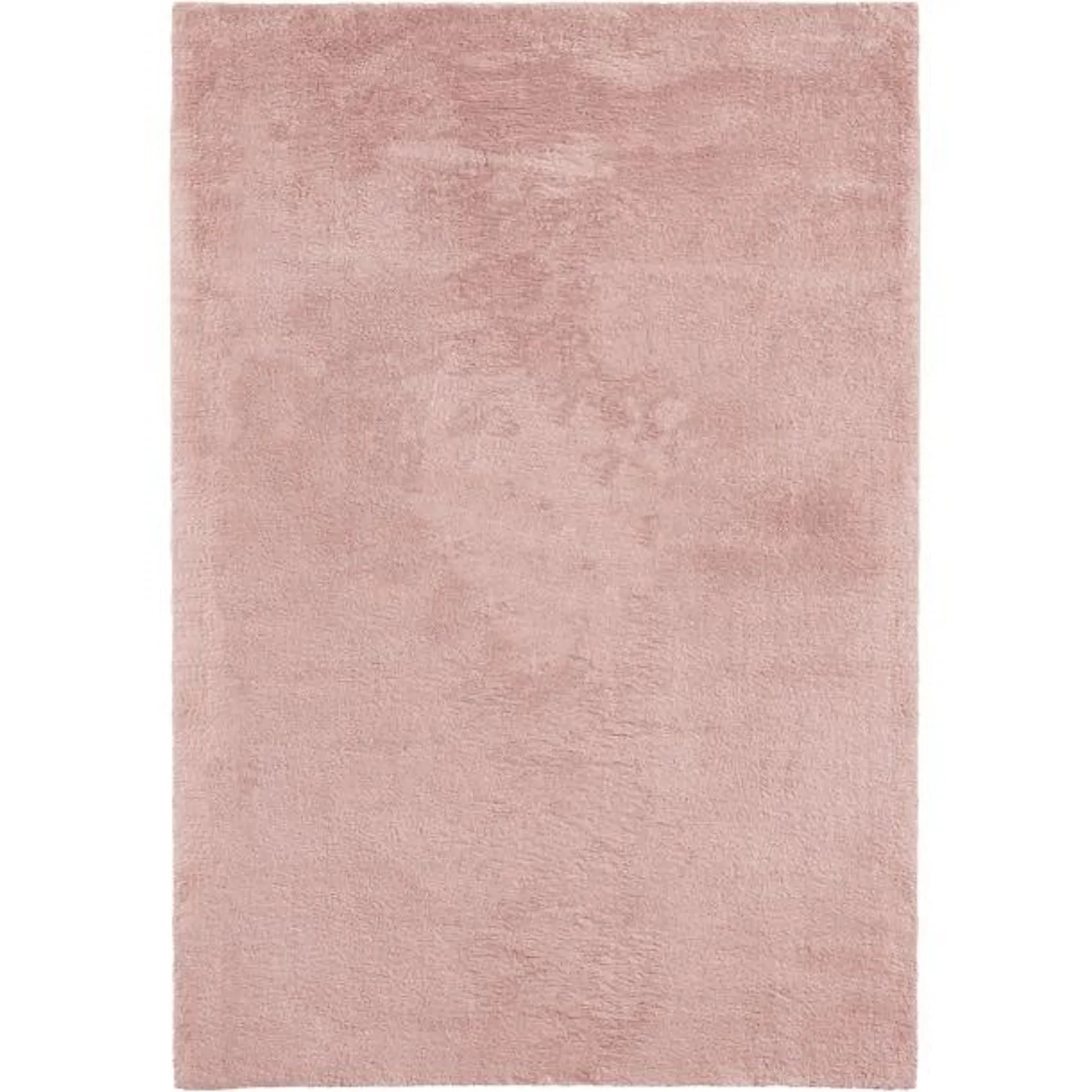 Teppich Fuzzy Rosé Kunstfell 120x170 cm rosa