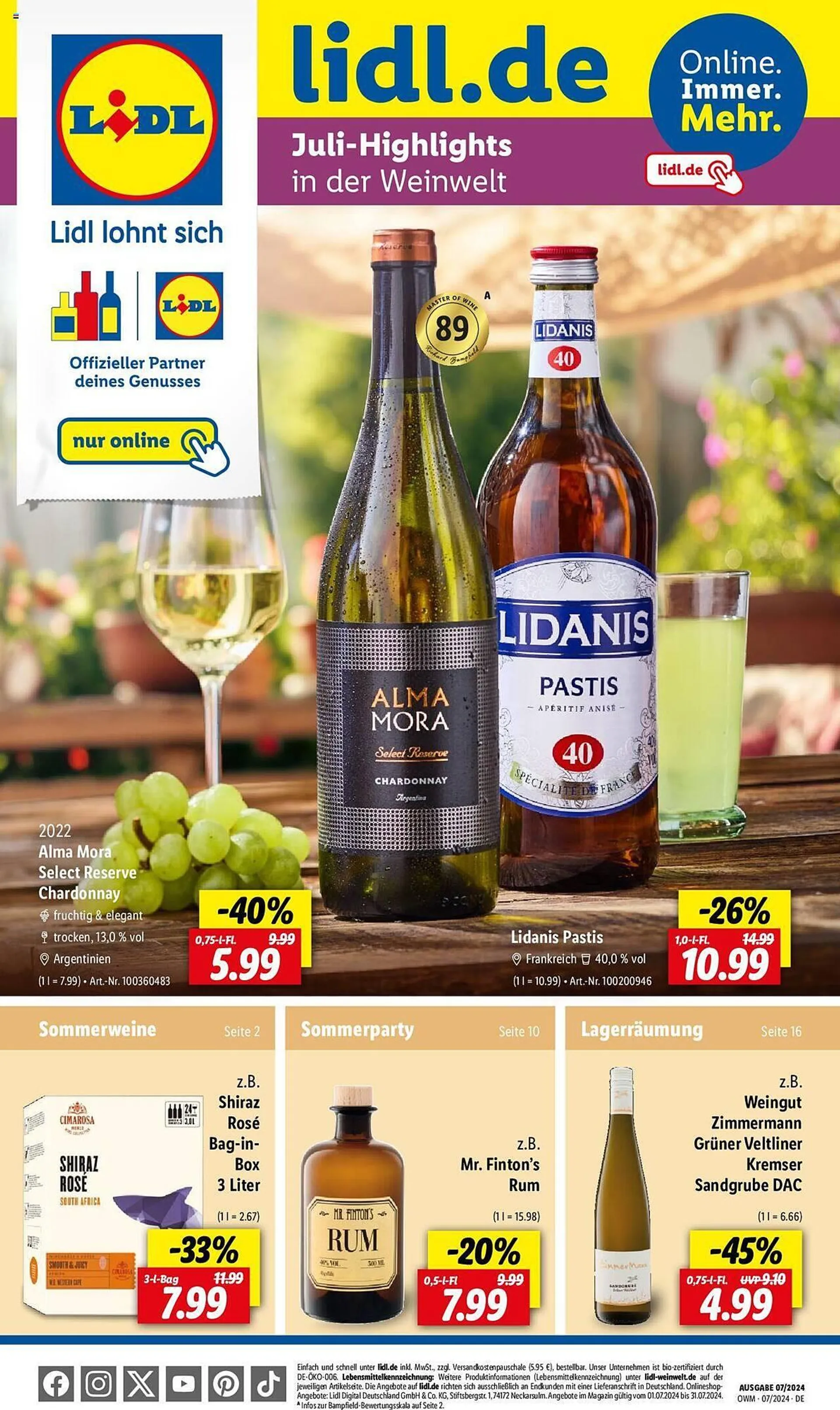 Lidl Wein Prospekt - 1