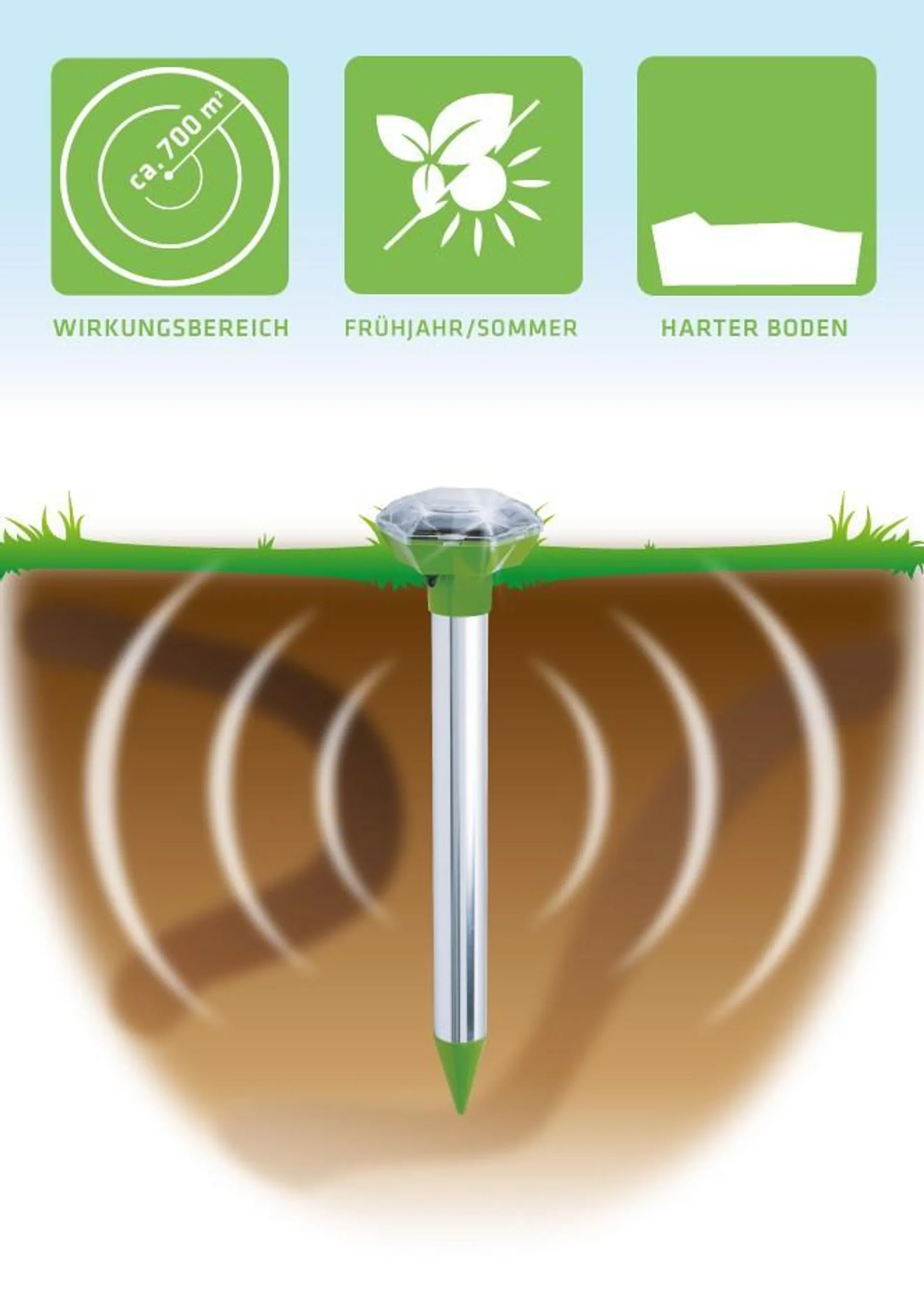 Solar Maulwurf Ameisenfrei Diamant