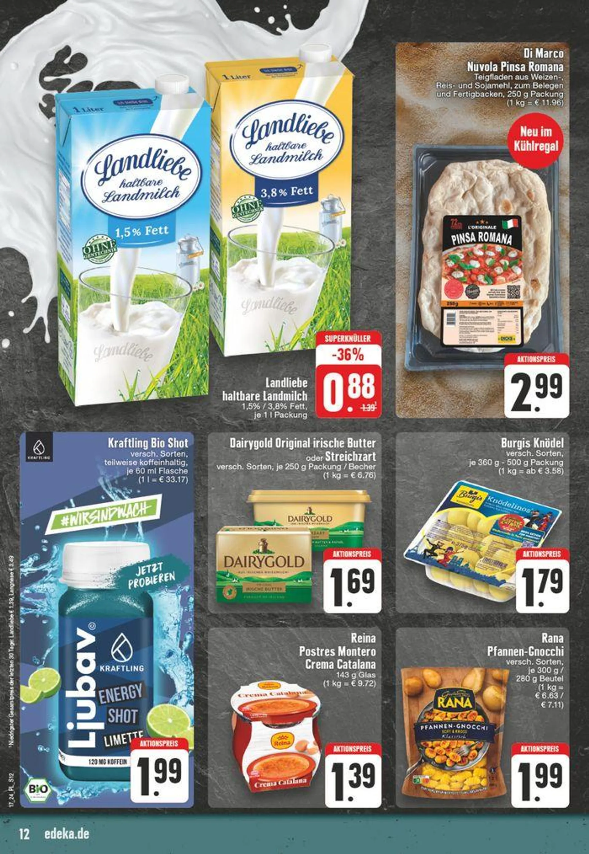 Edeka flugblatt von 21. April bis 27. April 2024 - Prospekt seite 12