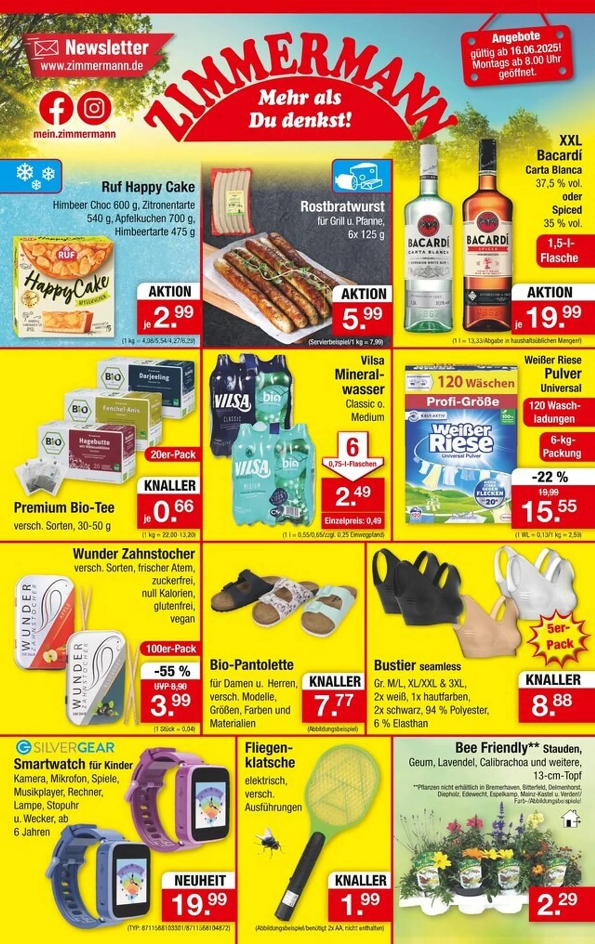 Zimmermann Prospekt von 16. Juni bis 21. Juni 2025 - Prospekt seite 1