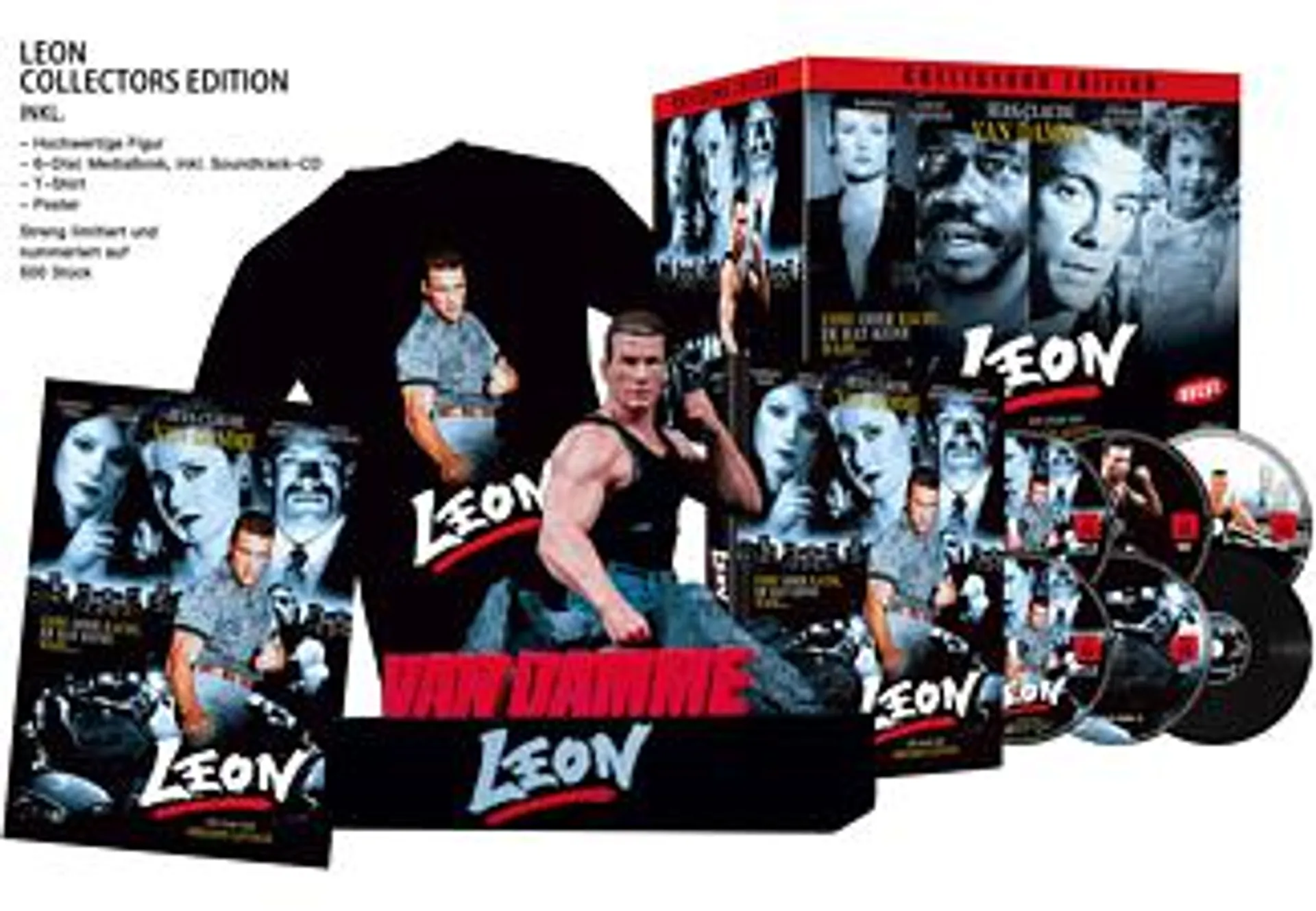 Leon - Mediabook (+ Figur) (+ T-Shirt) [2 BRs] Blu-ray