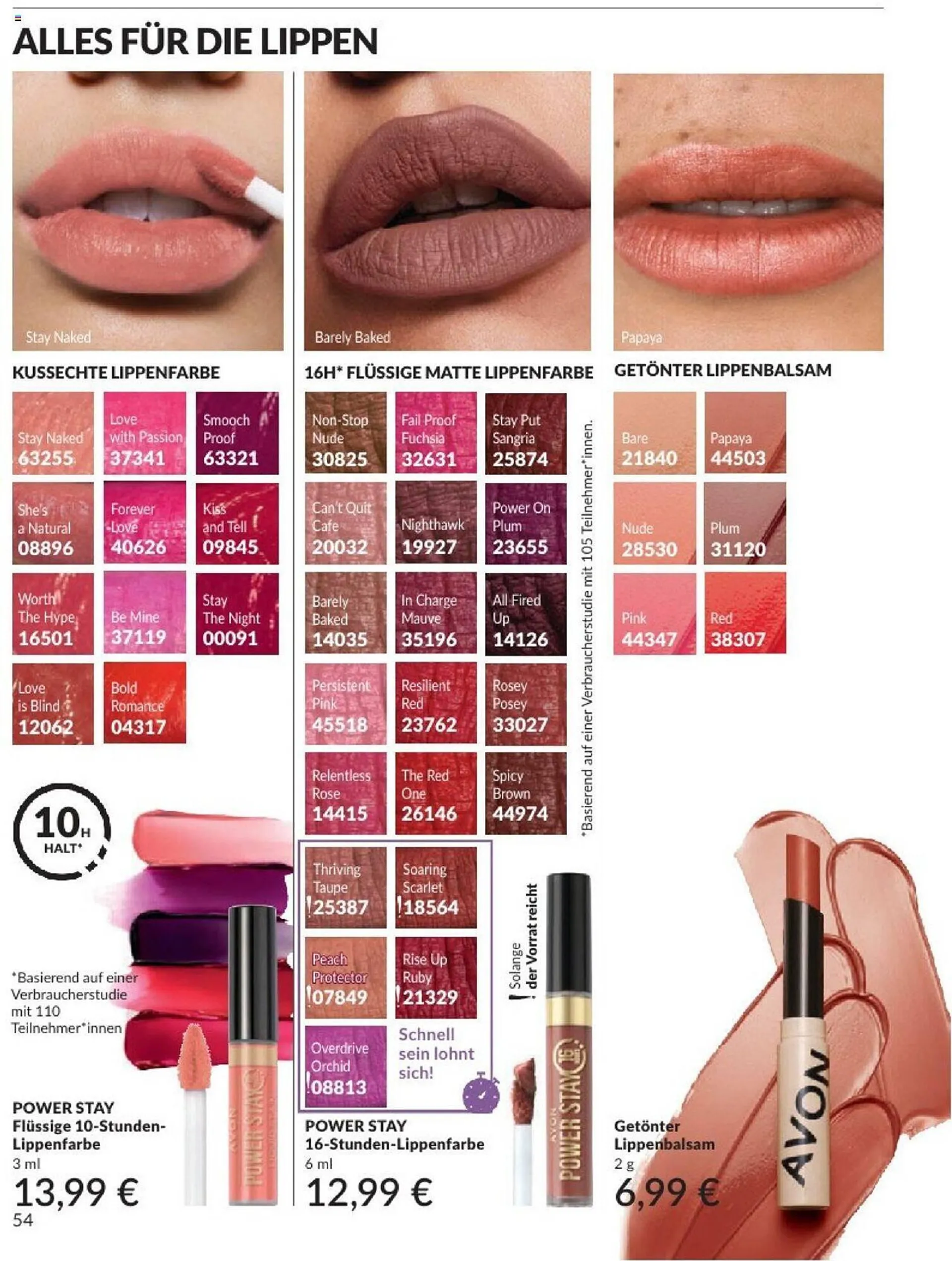 Avon Prospekt von 1. Juli bis 31. Juli 2024 - Prospekt seite 54