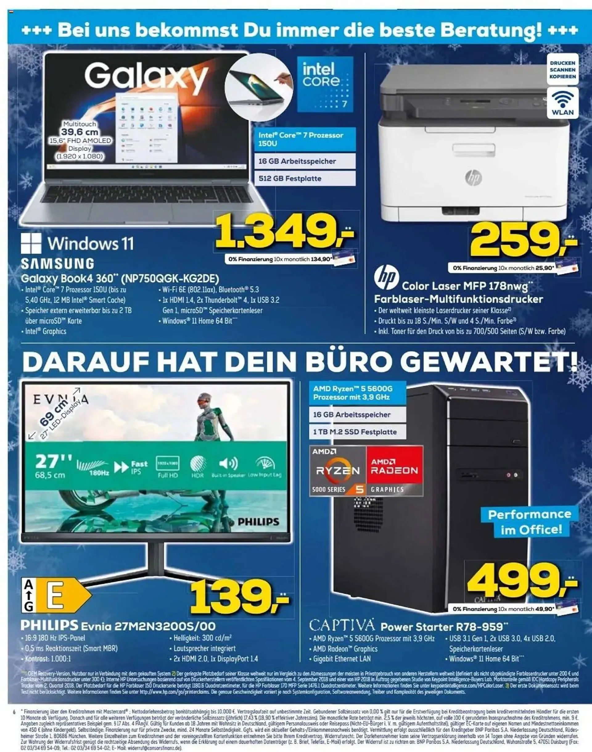 Euronics Prospekt von 11. Dezember bis 17. Dezember 2024 - Prospekt seite 6