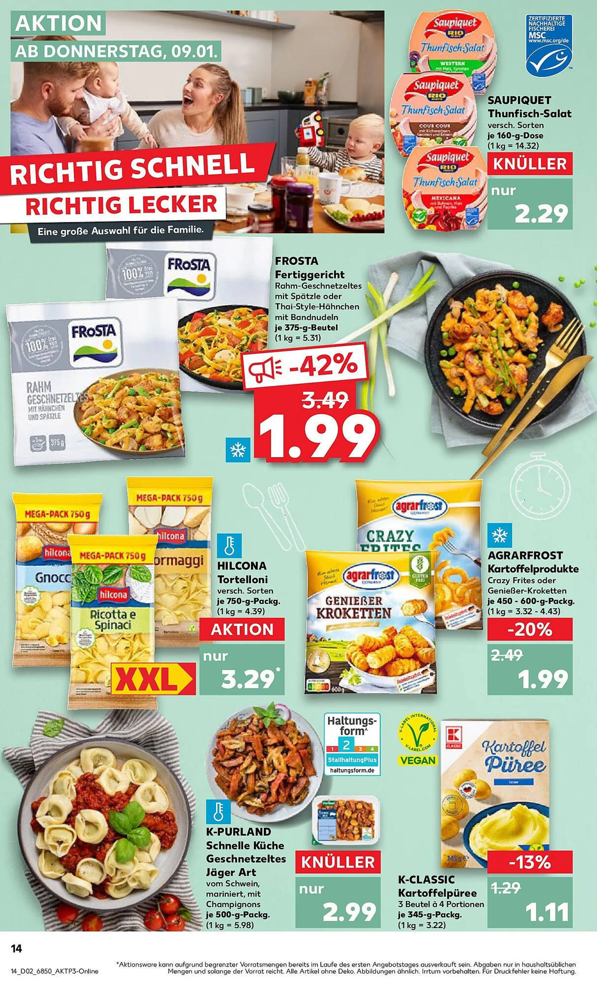 Kaufland Prospekt von 9. Januar bis 15. Januar 2025 - Prospekt seite 14