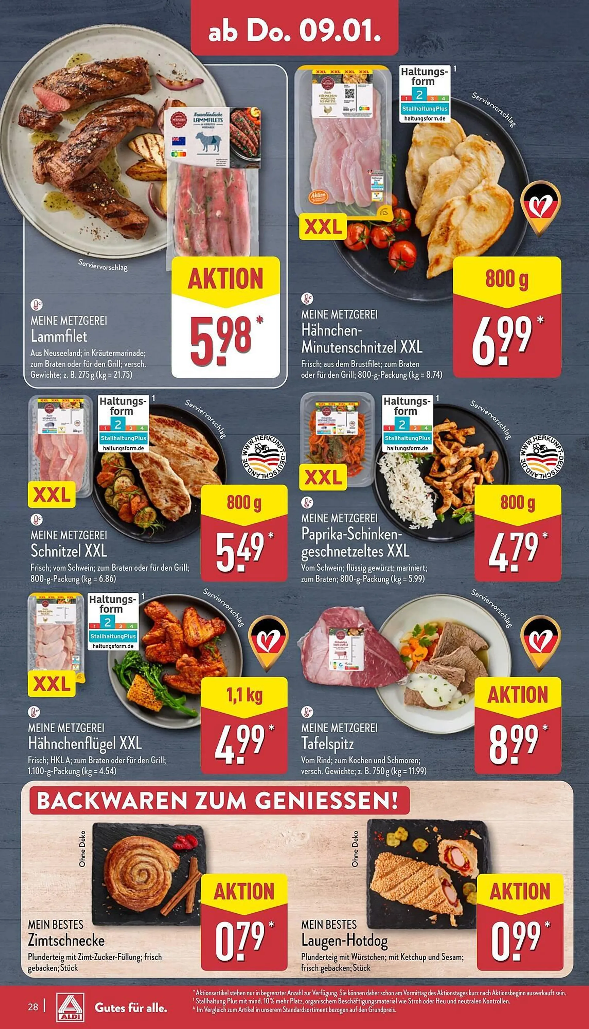 Aldi Nord Prospekt von 6. Januar bis 12. Januar 2025 - Prospekt seite 28