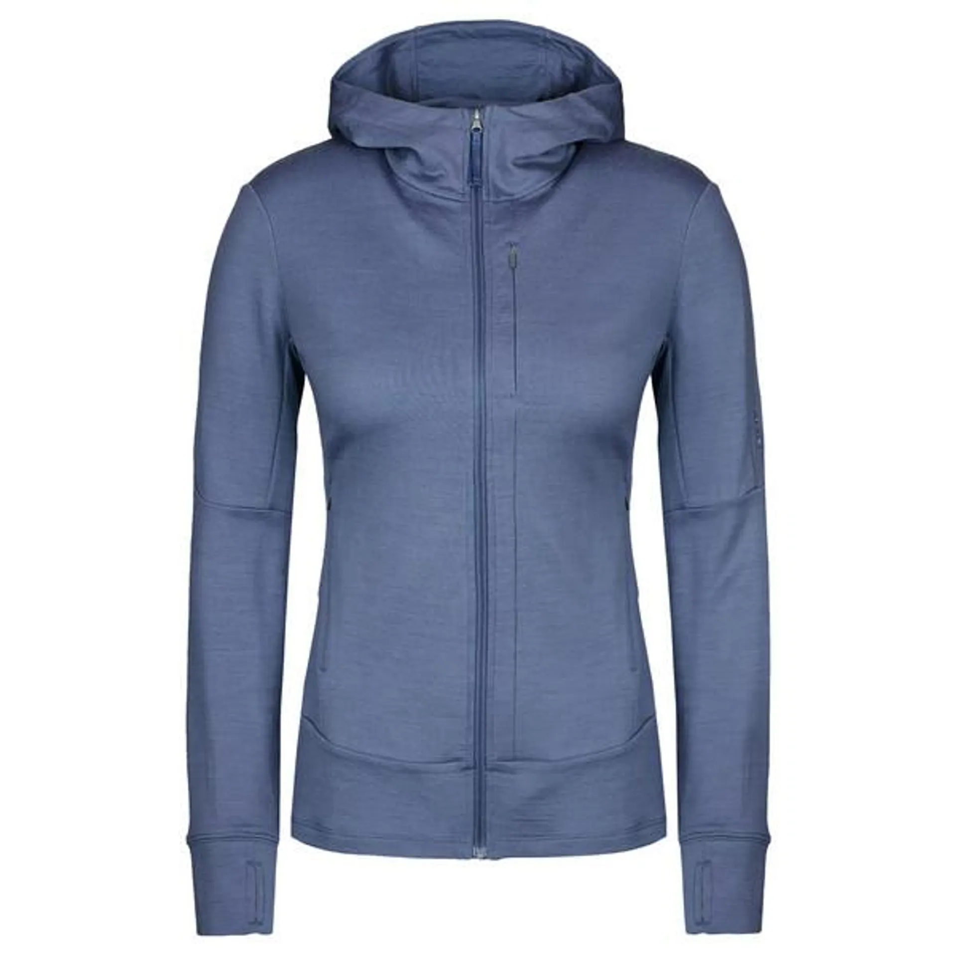 W MERINO 260 QUANTUM IV LS ZIP HOODIE Damen - Wolljacke