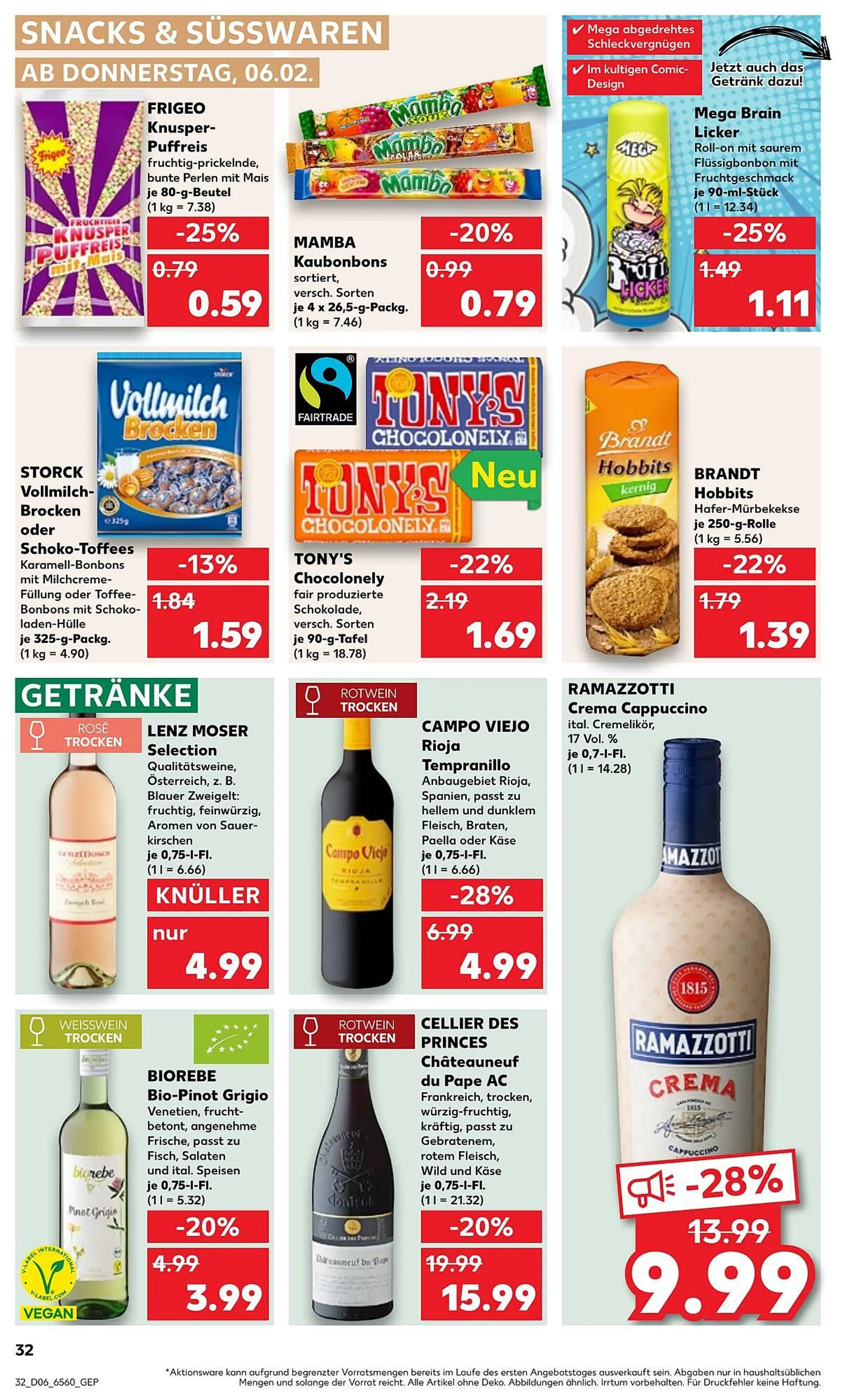 Kaufland Prospekt von 6. Februar bis 12. Februar 2025 - Prospekt seite 32