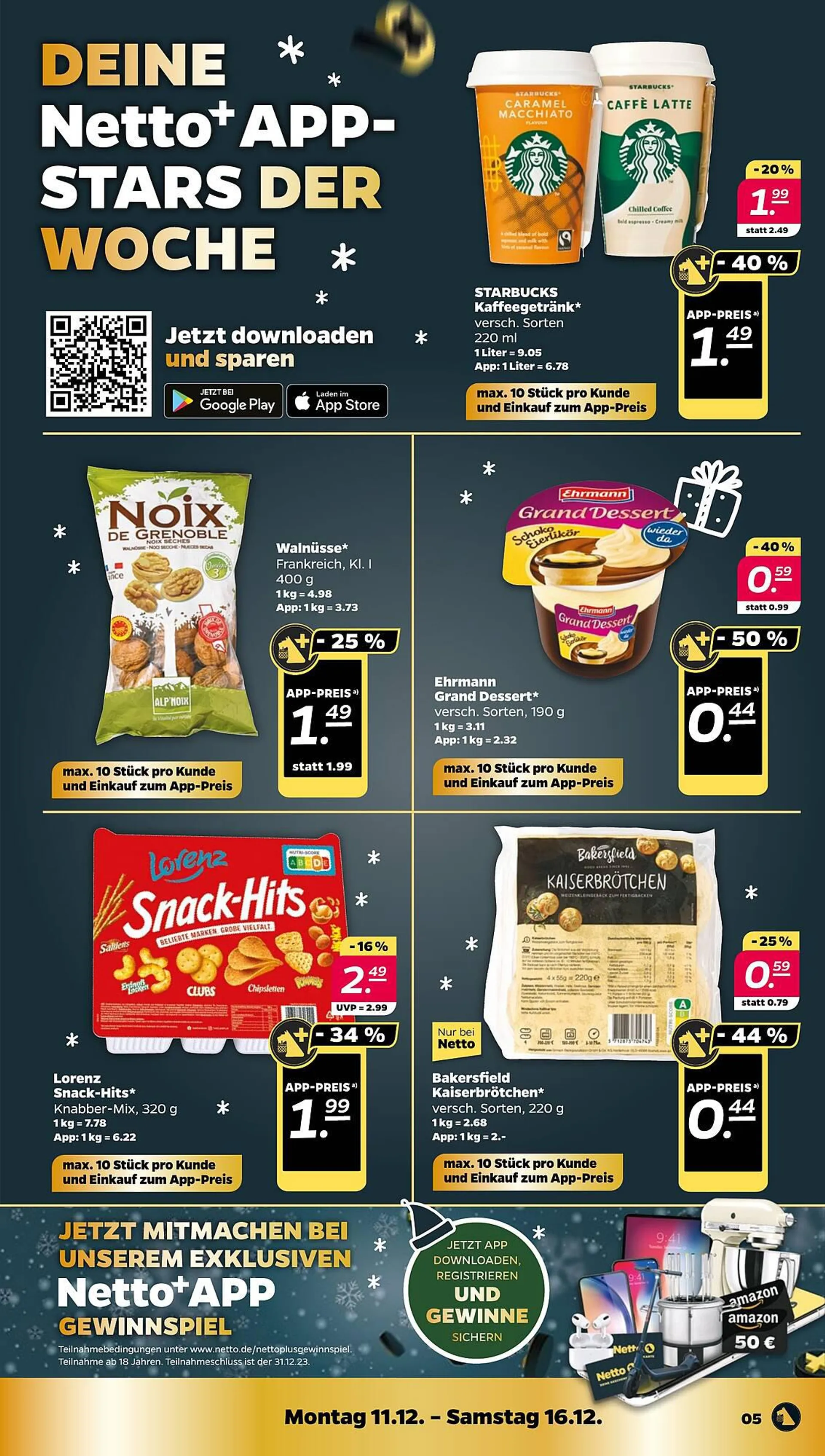 NETTO Prospekt von 11. Dezember bis 16. Dezember 2023 - Prospekt seite 5