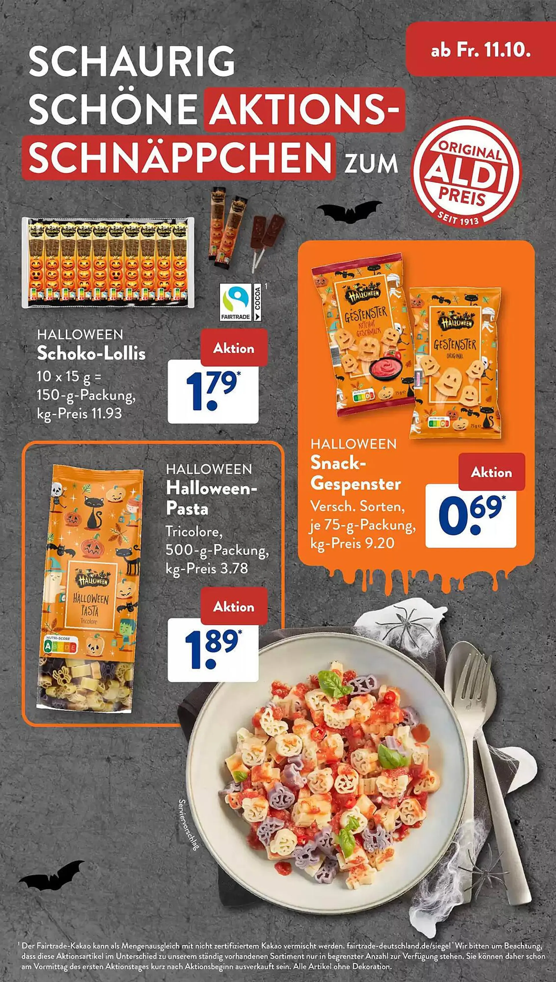 Aldi Süd Prospekt von 16. Oktober bis 31. Oktober 2024 - Prospekt seite 31