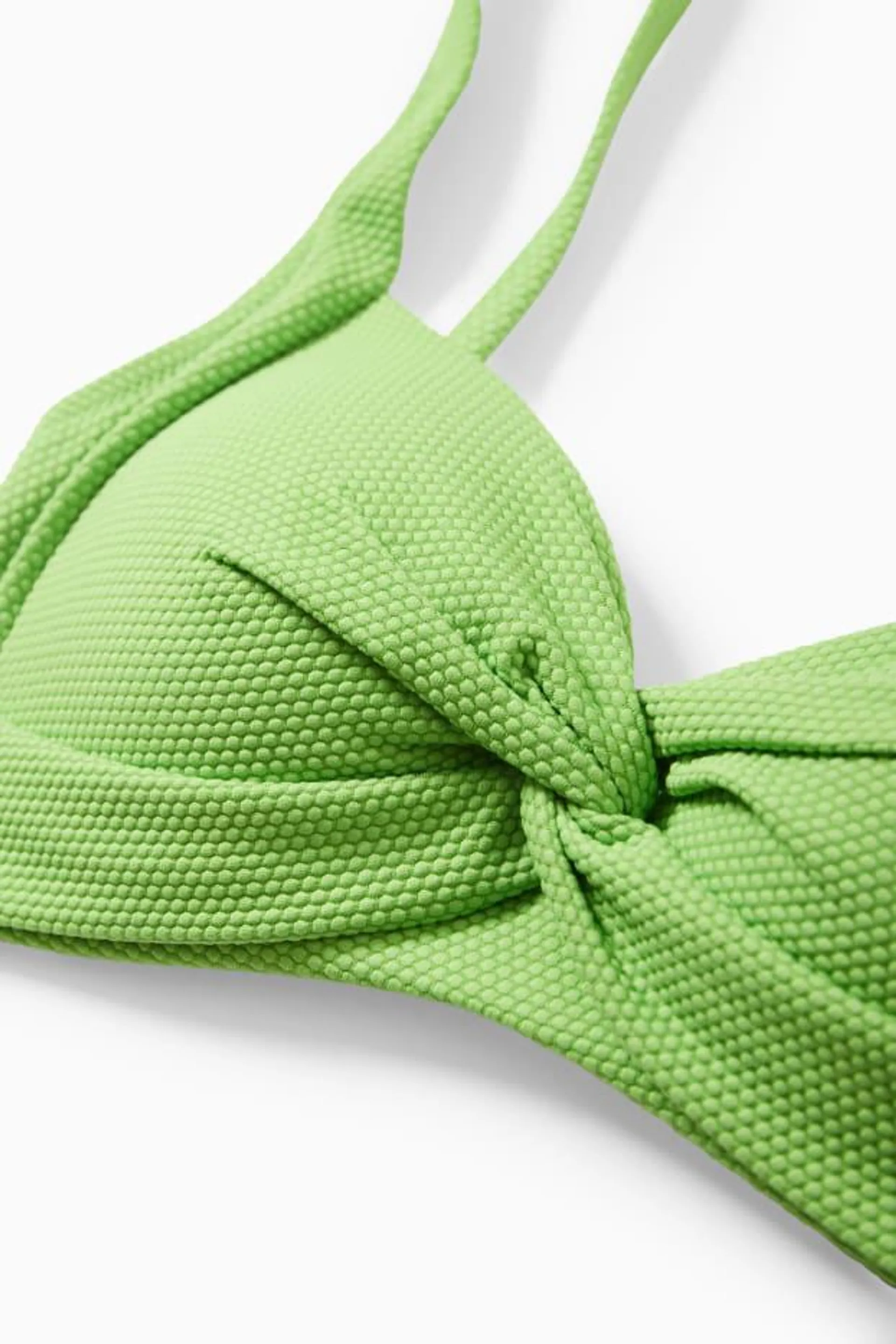 Bikini top with knot detail - padded - LYCRA® XTRA LIFE™