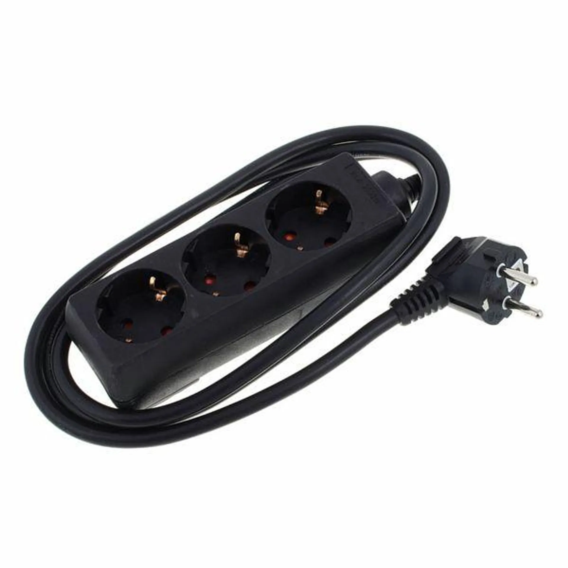 Stairville 3 Way Power Split Black