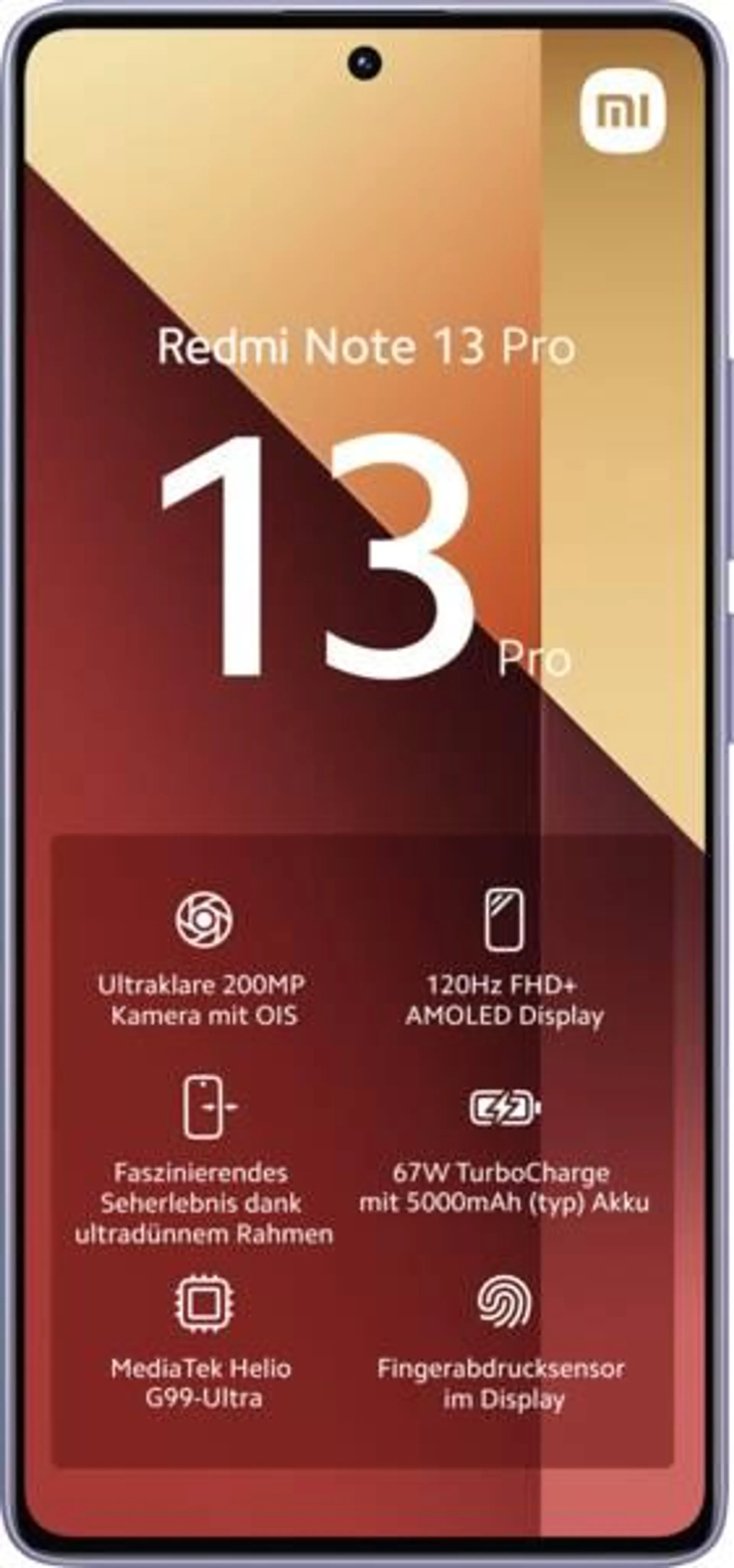 Redmi Note 13 Pro 256GB - Lavender Purple