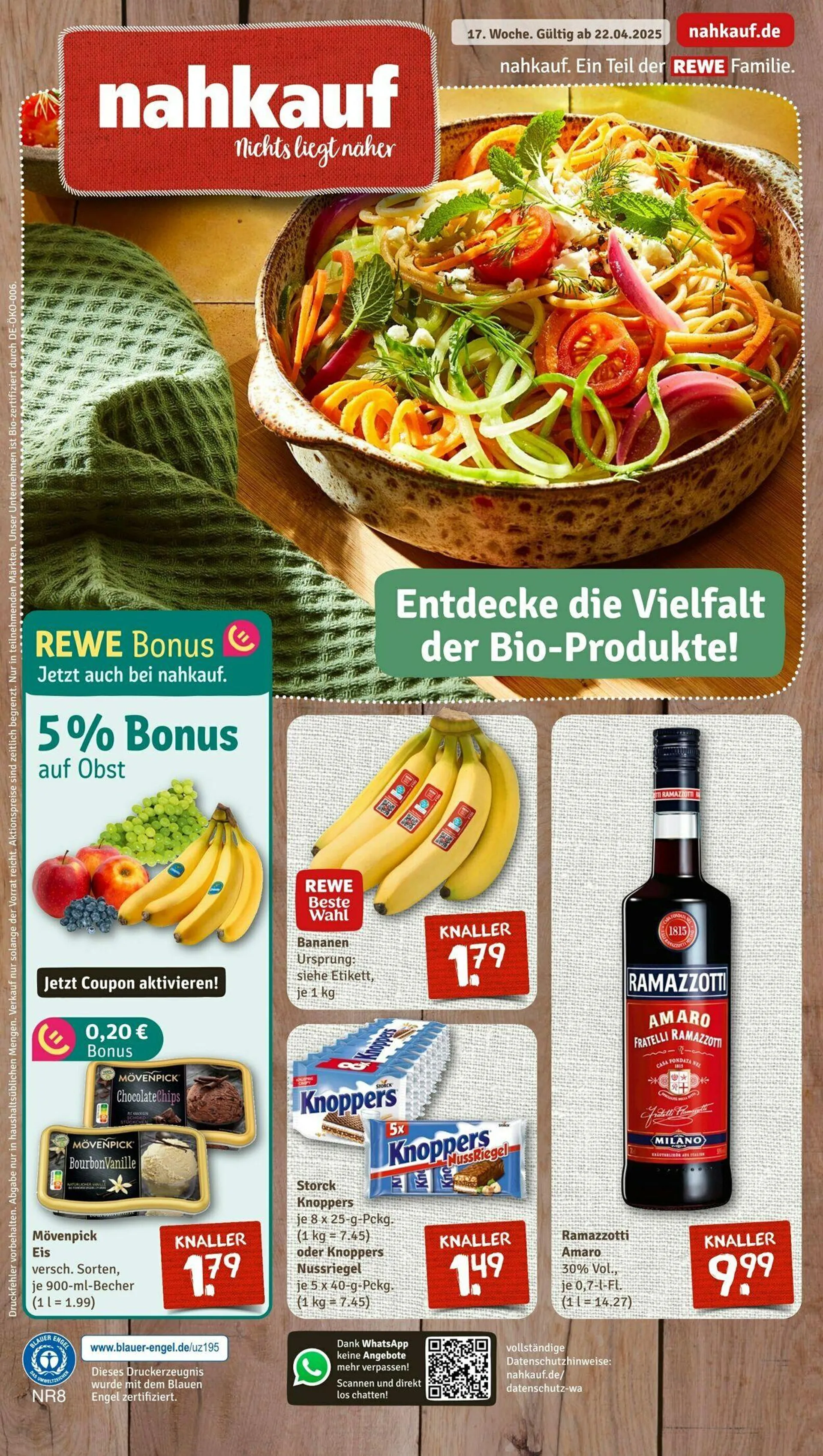 nahkauf Aktueller Prospekt - 1