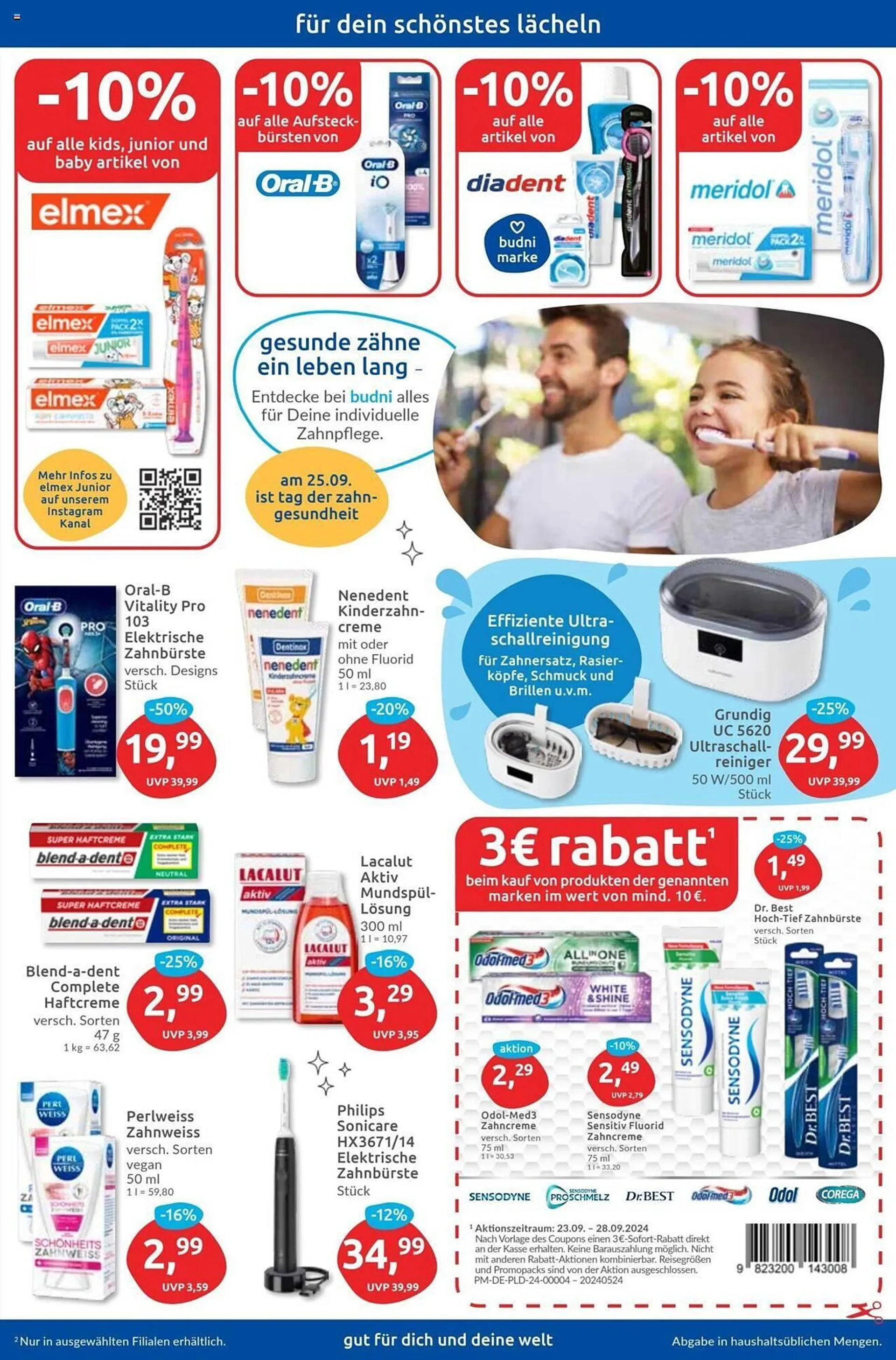 Budni Prospekt von 23. September bis 28. September 2024 - Prospekt seite 7