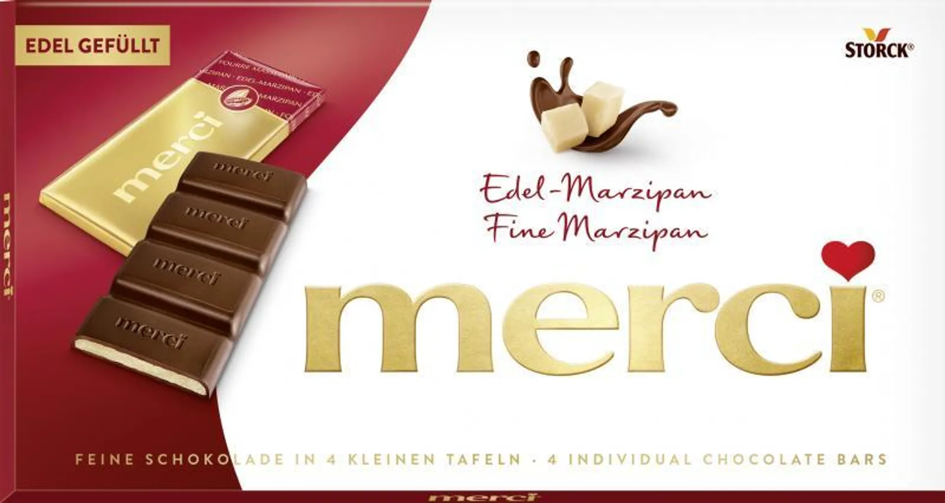 Merci Tafel Edel-Marzipan 112 g