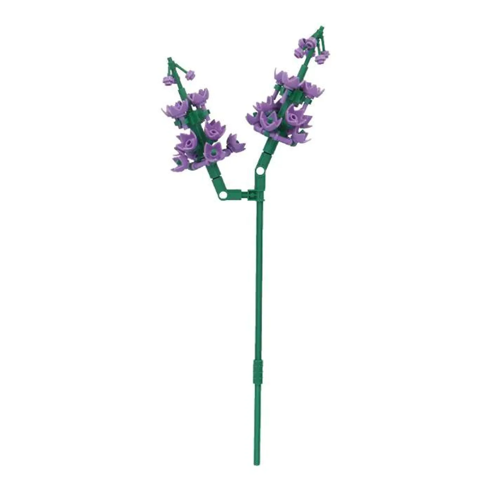 Bausteine-Set 3D, Lavendel, 32 cm