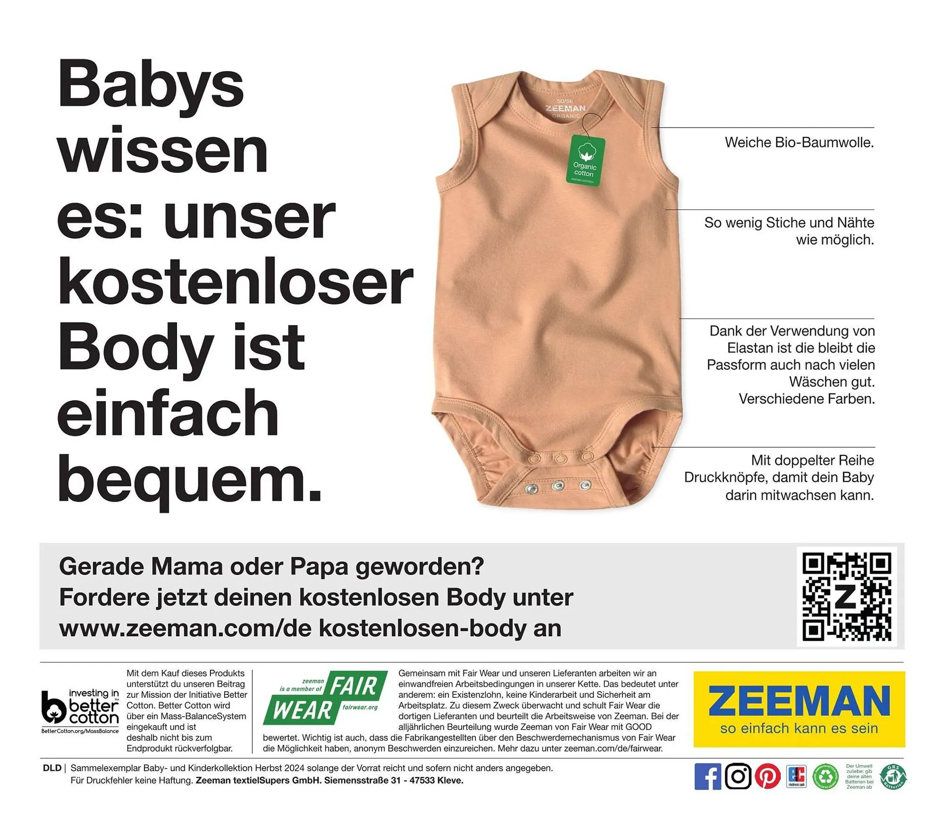 Zeeman Prospekt von 1. September bis 30. November 2024 - Prospekt seite 40