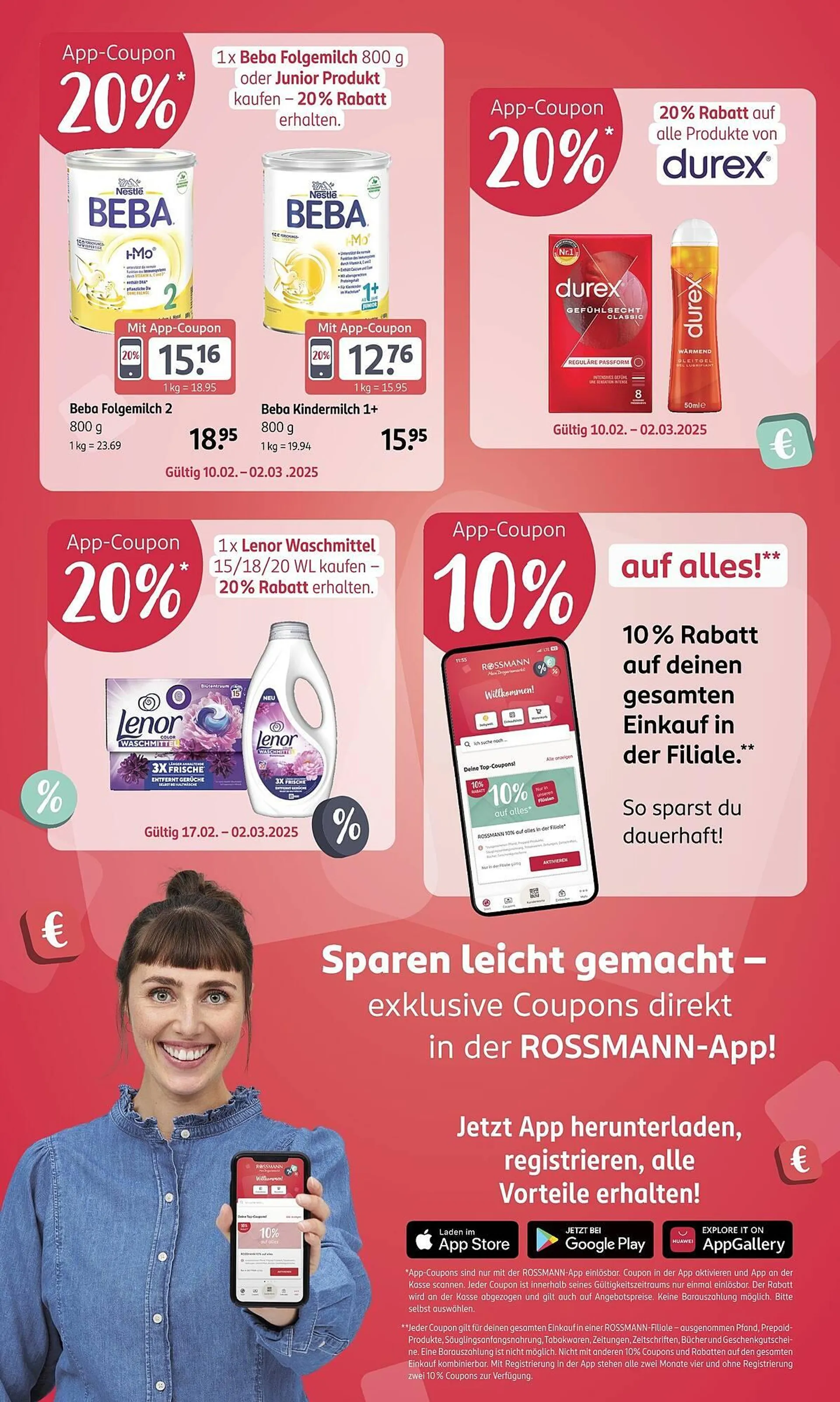 Rossmann Prospekt von 17. Februar bis 21. Februar 2025 - Prospekt seite 2