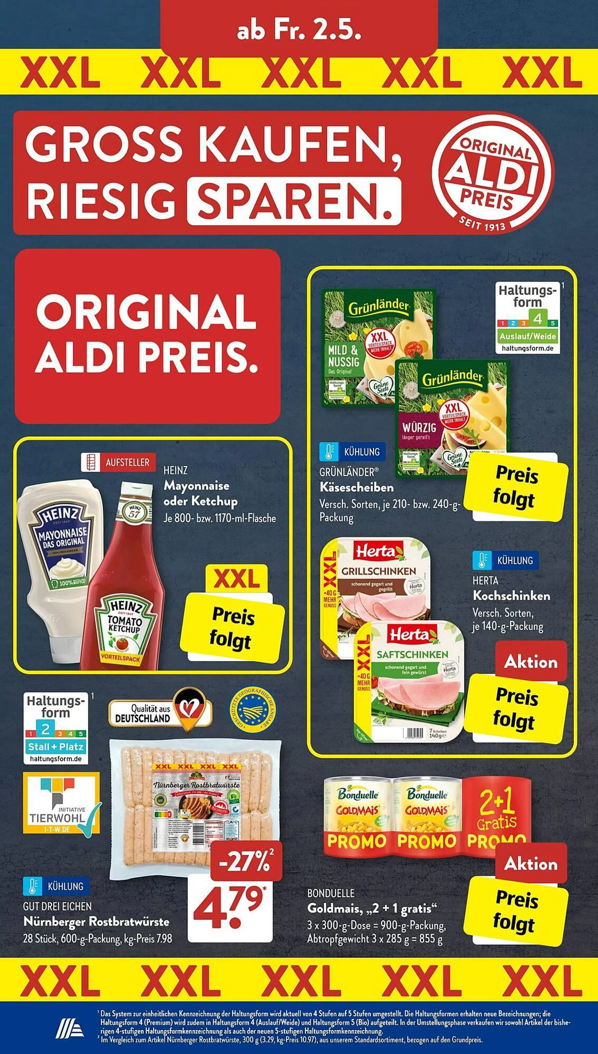 Aldi Süd Prospekt von 28. April bis 4. Mai 2025 - Prospekt seite 12
